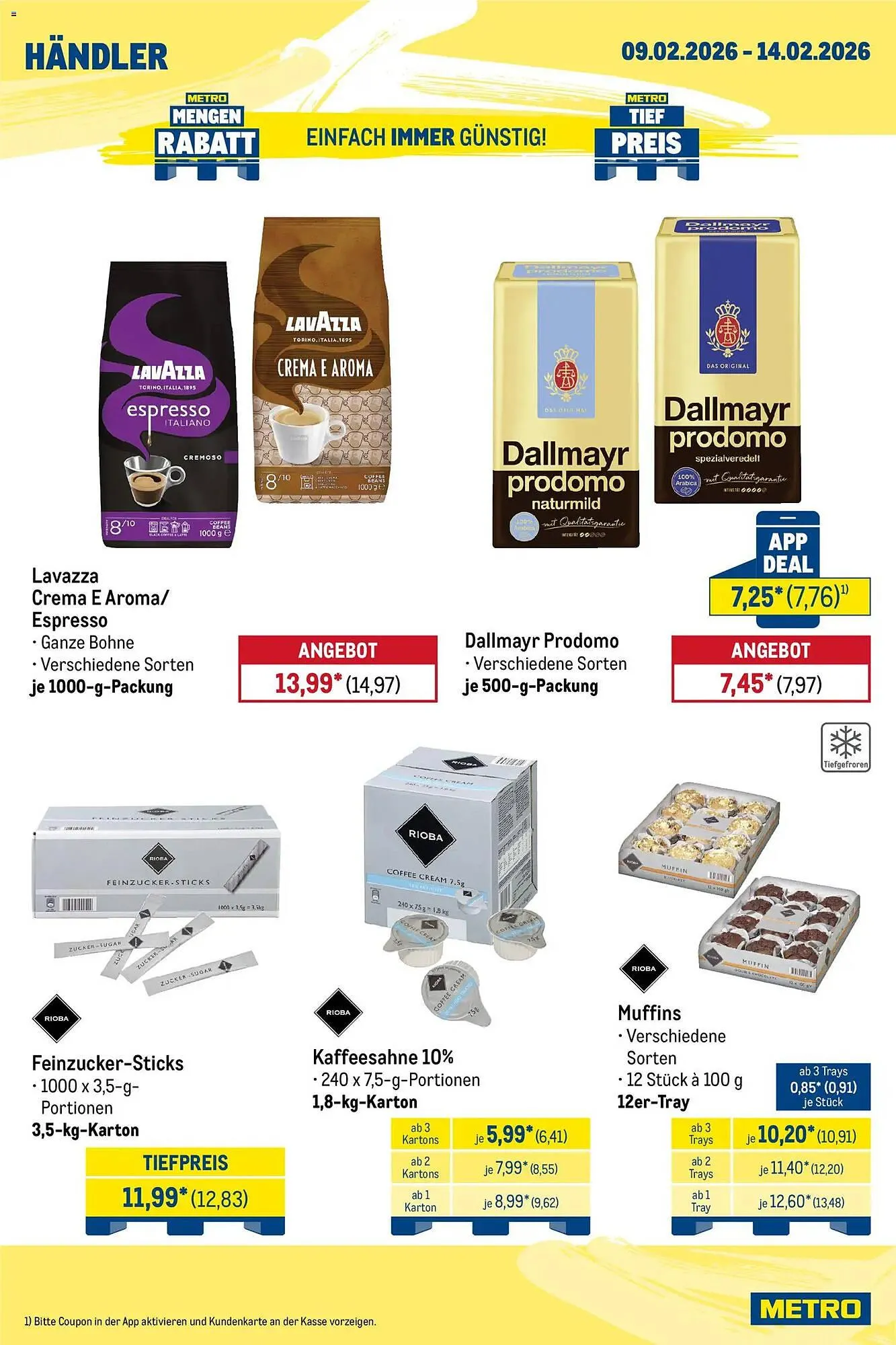 METRO Prospekt von 9. Februar bis 14. Februar 2026 - Prospekt seite 8
