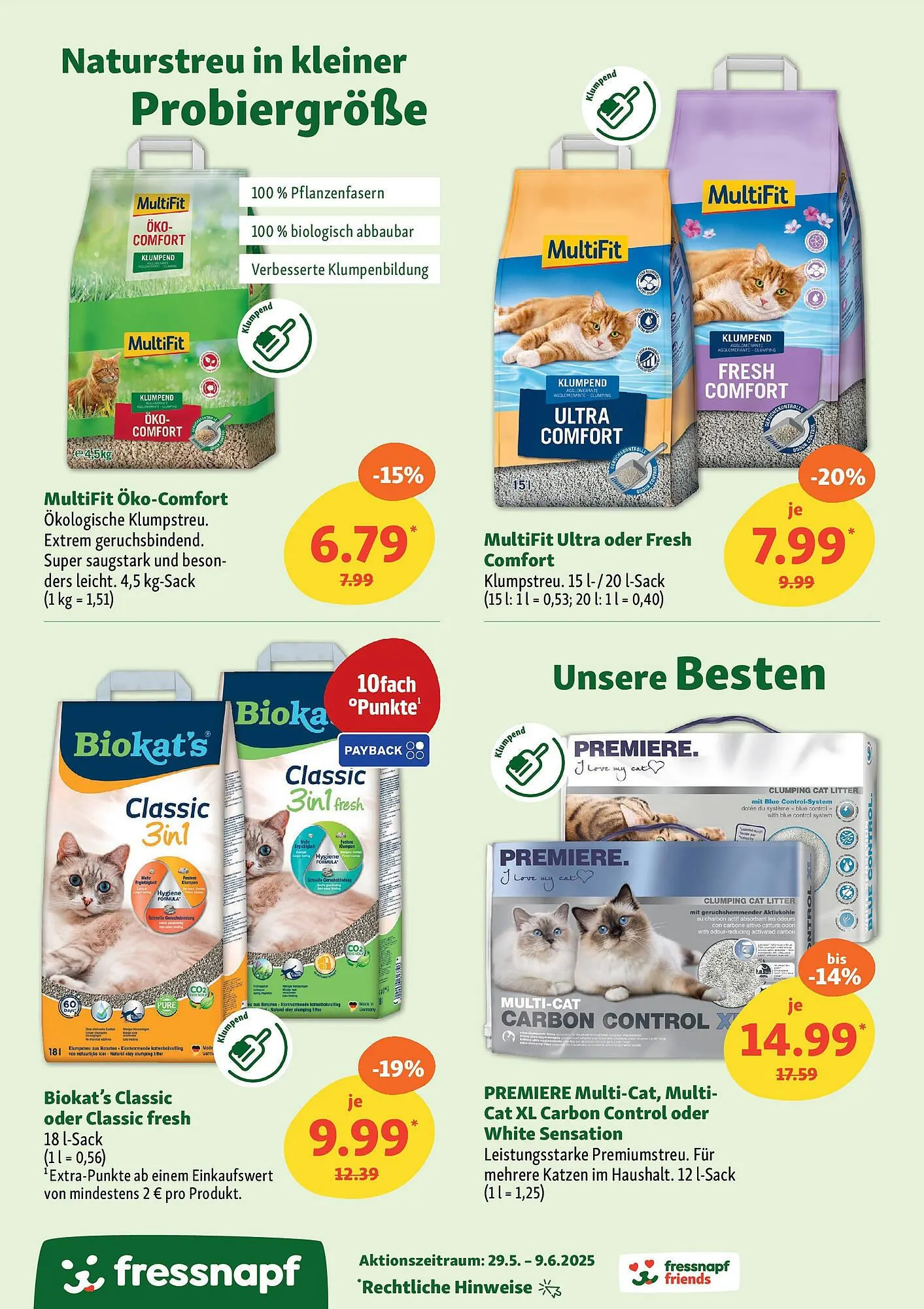 Fressnapf Prospekt von 28. Mai bis 9. Juni 2025 - Prospekt seite 9