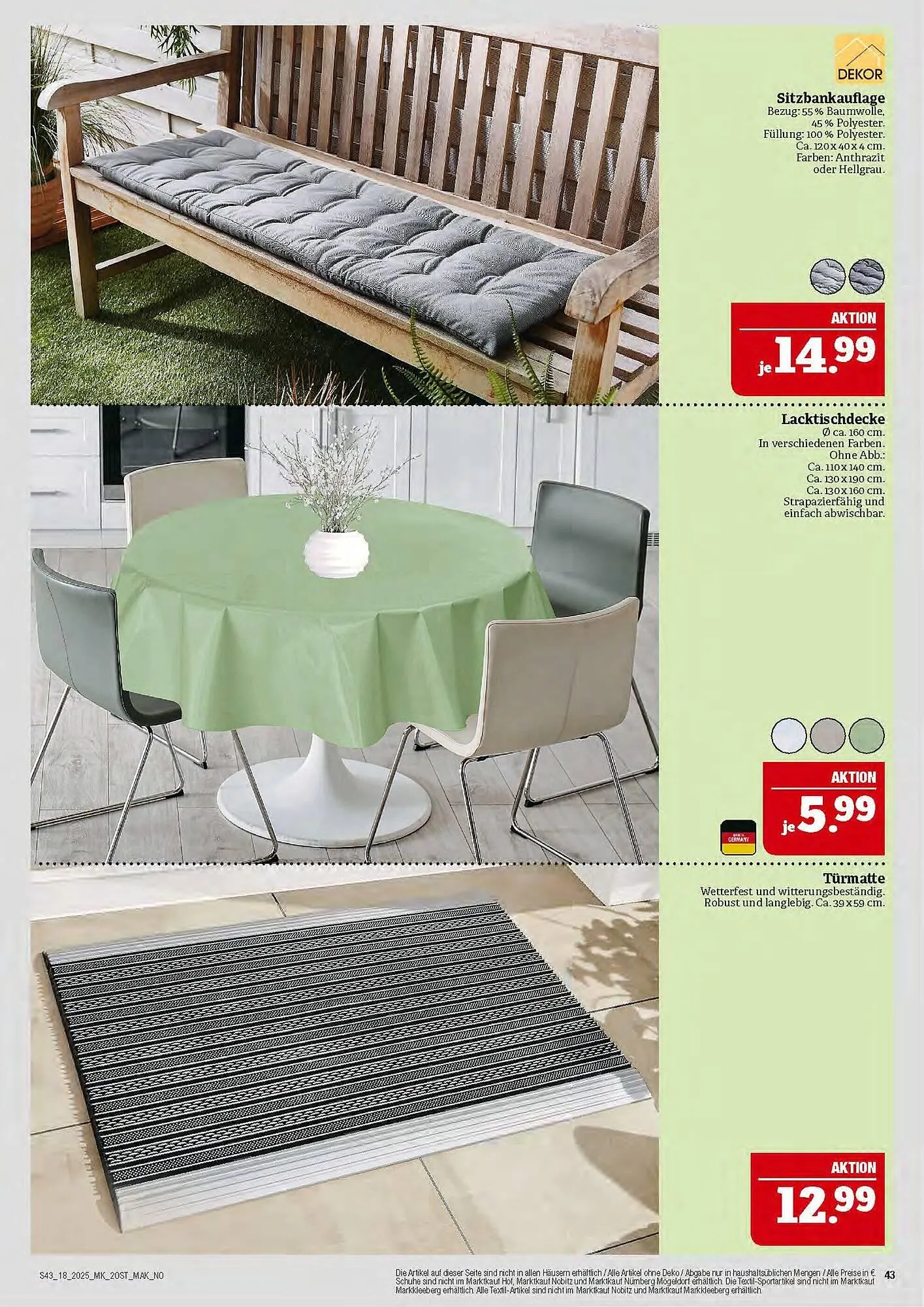 Marktkauf Prospekt von 28. April bis 3. Mai 2025 - Prospekt seite 48