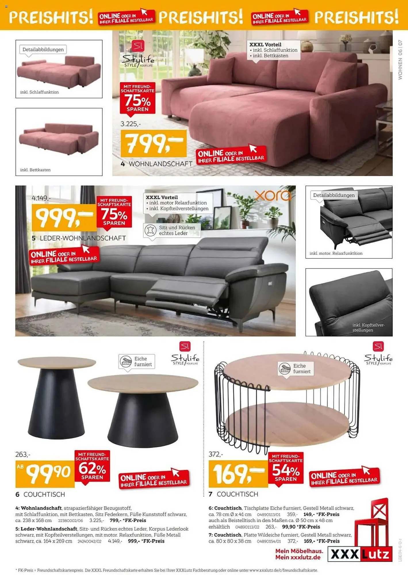 XXXLutz Prospekt von 4. April bis 18. April 2026 - Prospekt seite 7