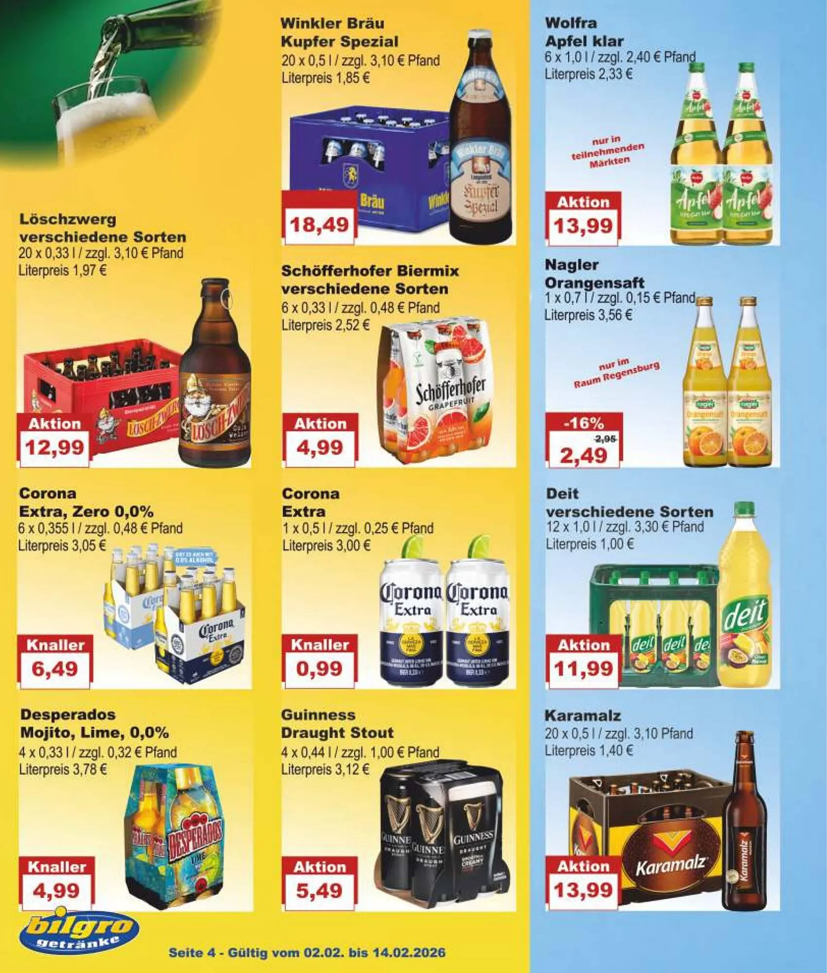 Bilgro Prospekt von 2. Februar bis 14. Februar 2026 - Prospekt seite 4