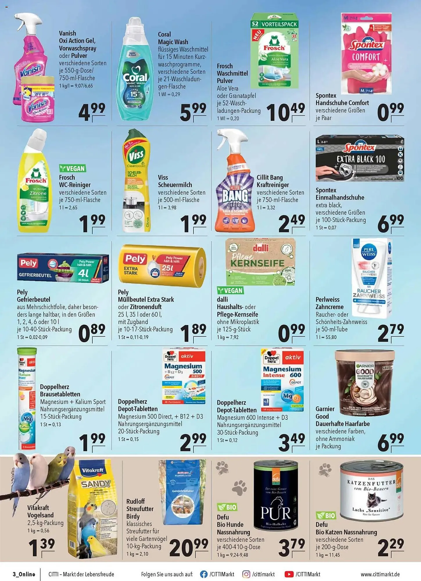 CITTI Markt Prospekt von 25. März bis 31. März 2026 - Prospekt seite 20