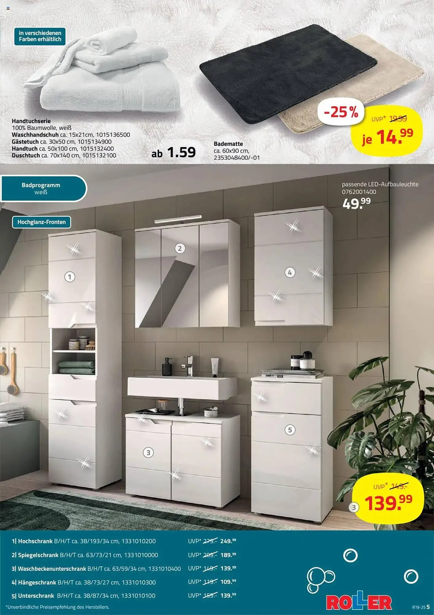 ROLLER Prospekt von 29. Juni bis 2. August 2025 - Prospekt seite 5