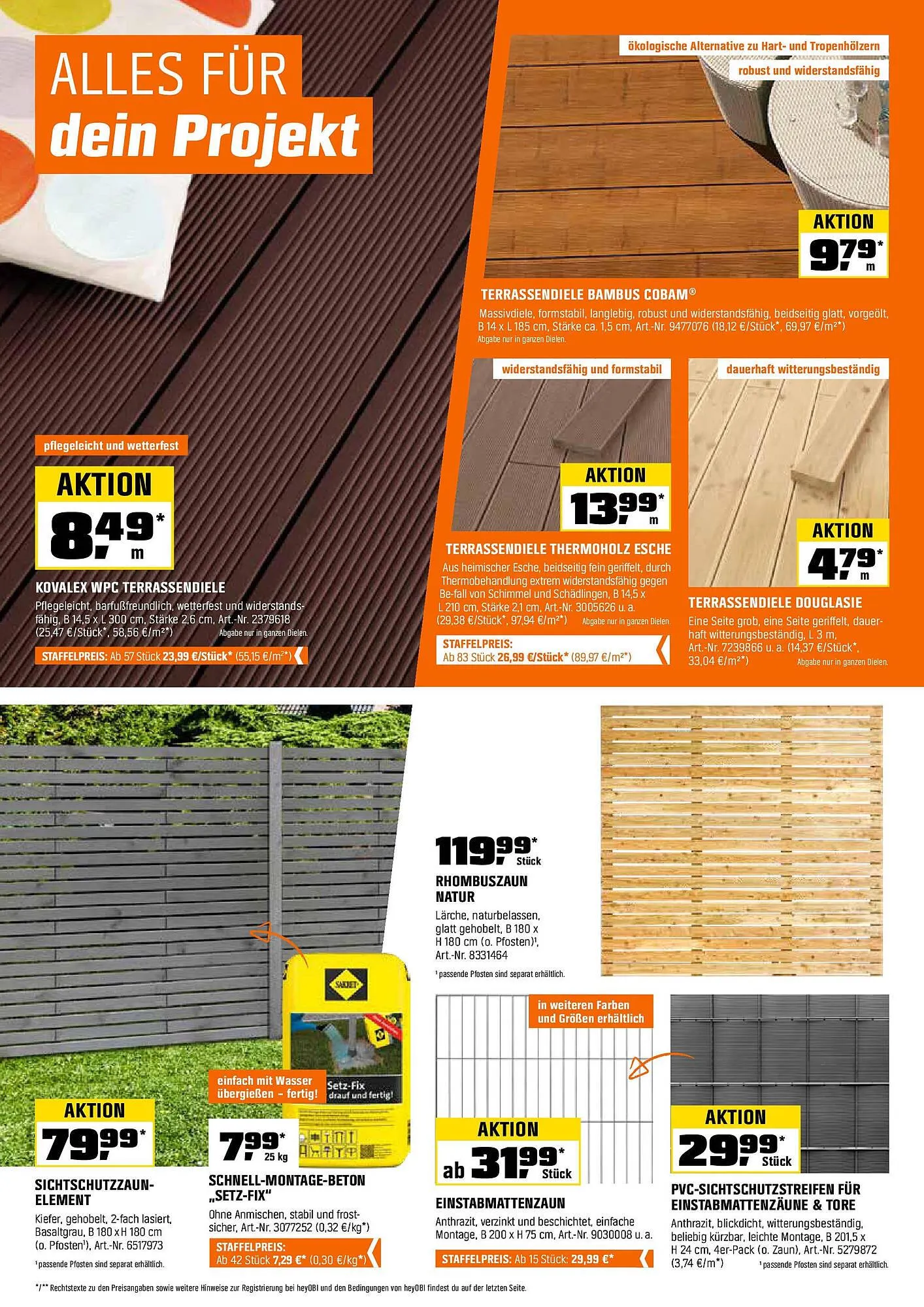 OBI Prospekt von 31. Juli bis 14. August 2025 - Prospekt seite 12