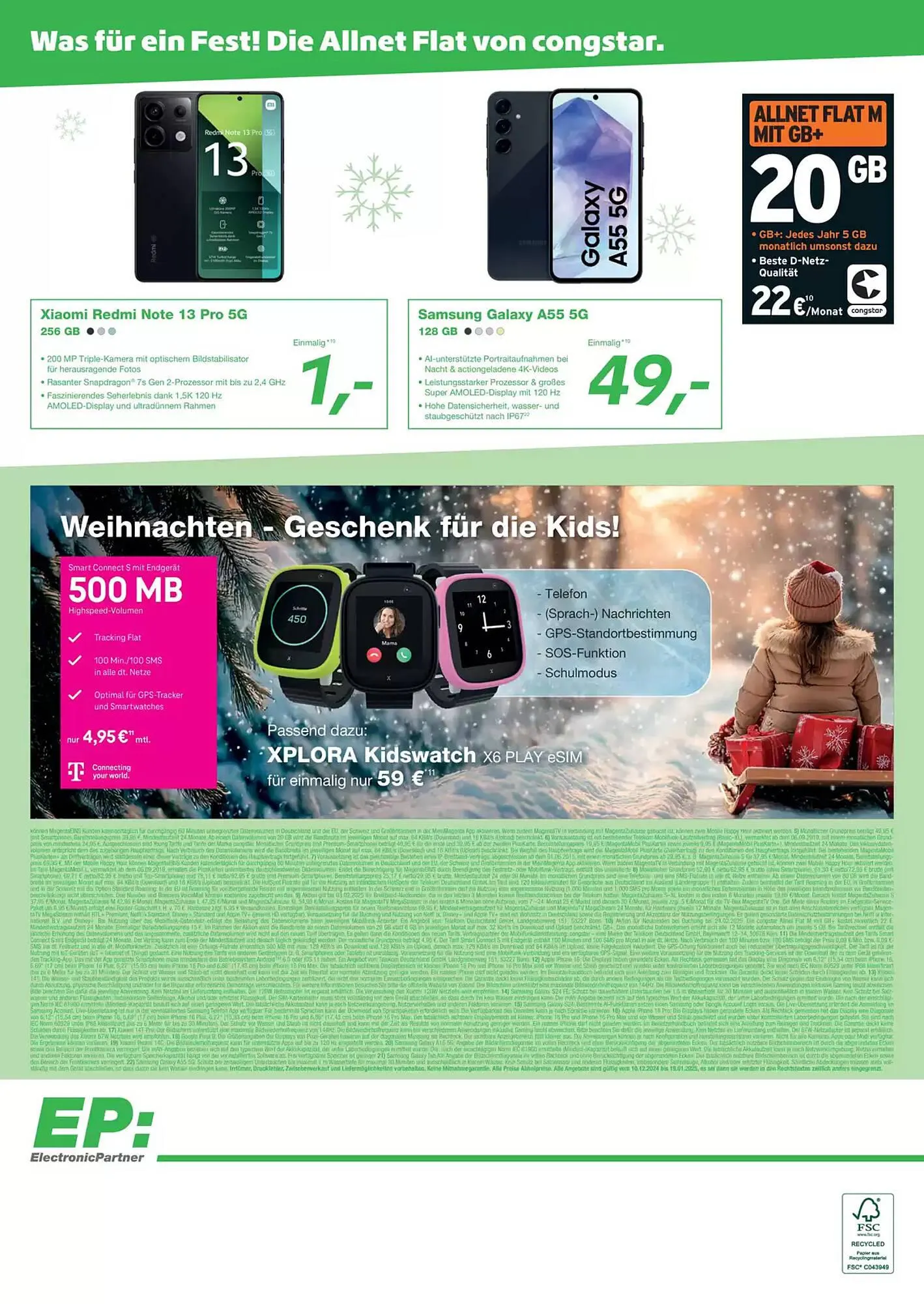 EP Prospekt von 10. Dezember bis 19. Januar 2025 - Prospekt seite 4