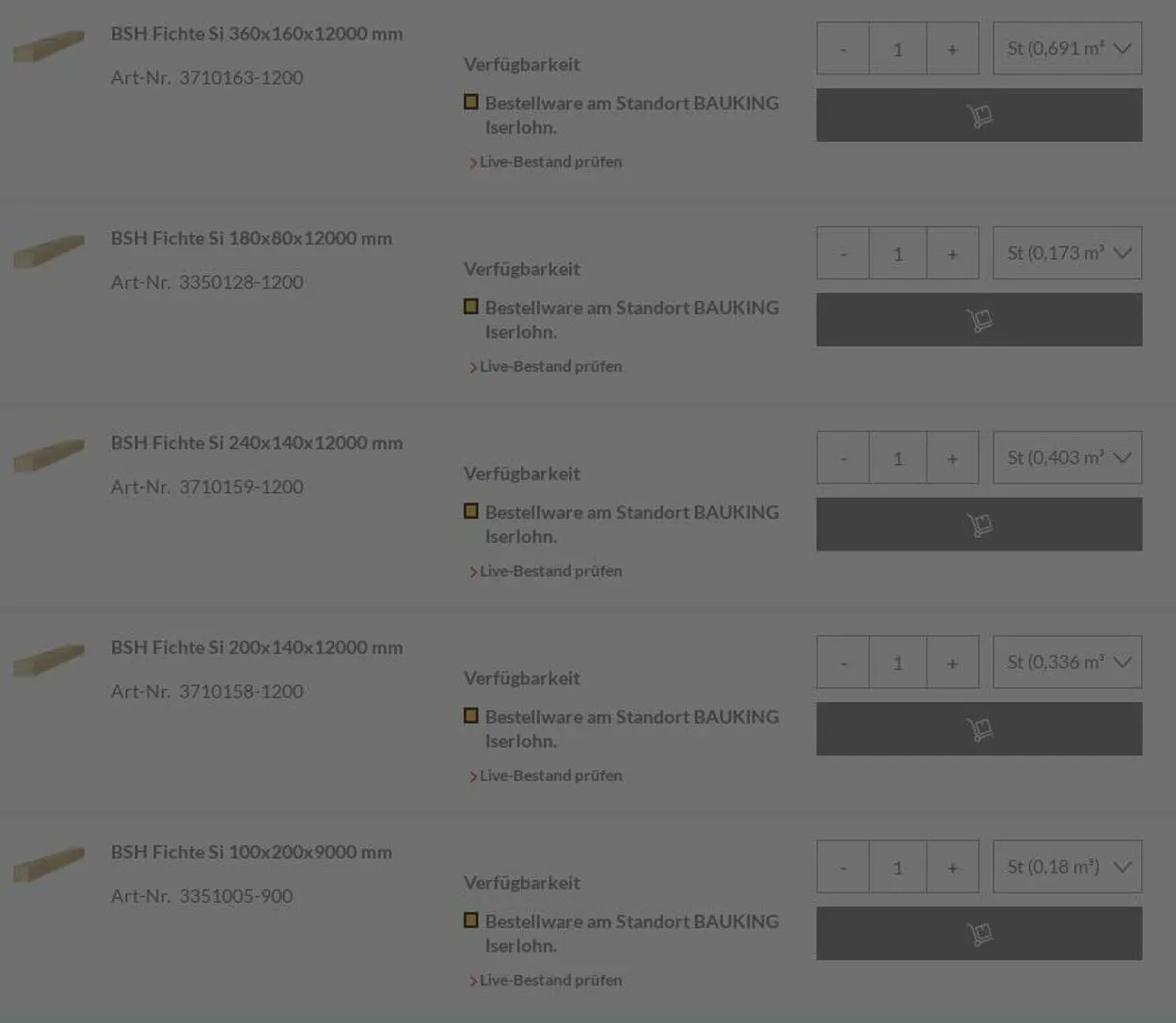Bauking von 7. Juli bis 16. Juli 2025 - Prospekt seite 4