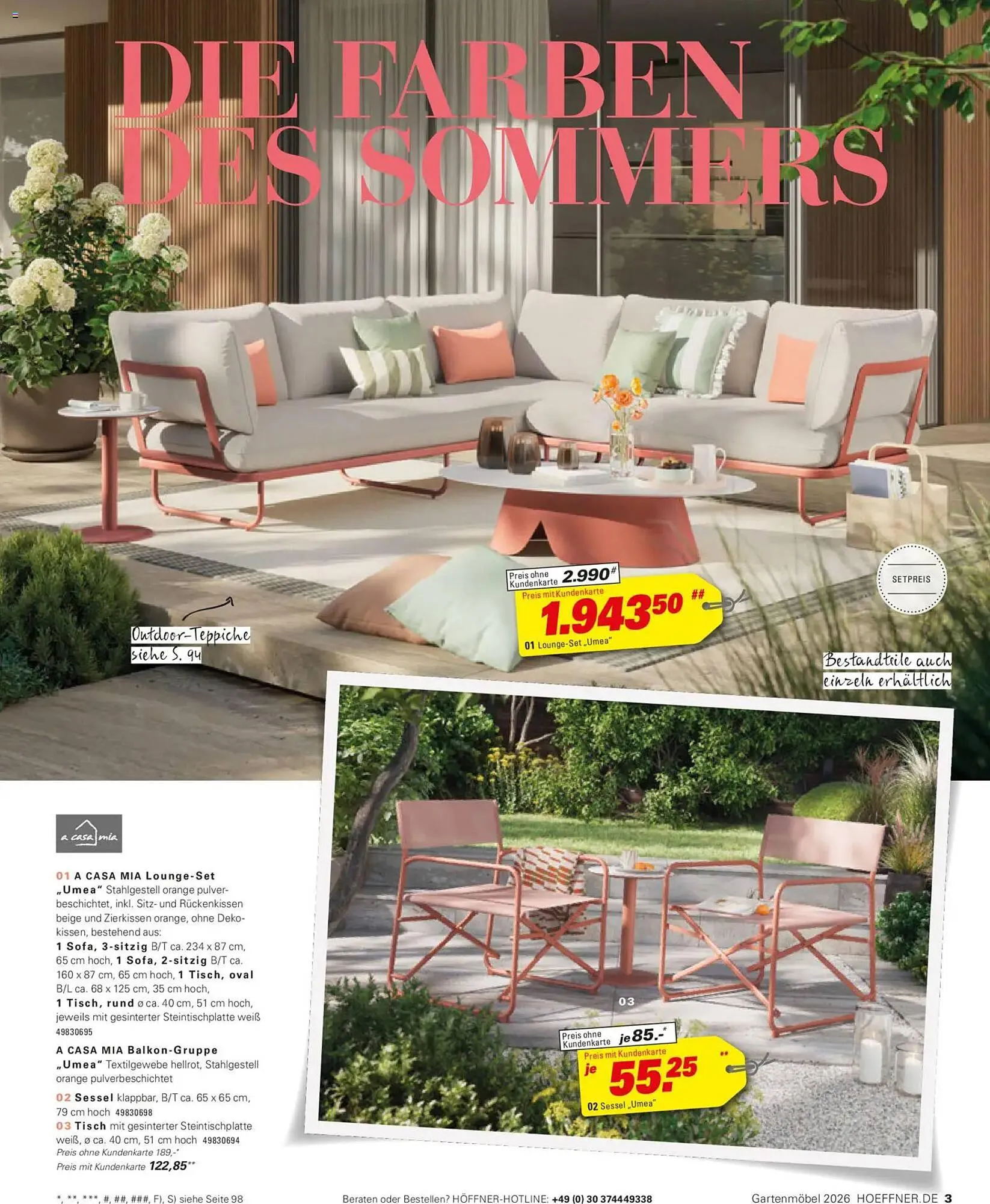 Höffner Prospekt von 27. März bis 7. April 2026 - Prospekt seite 3