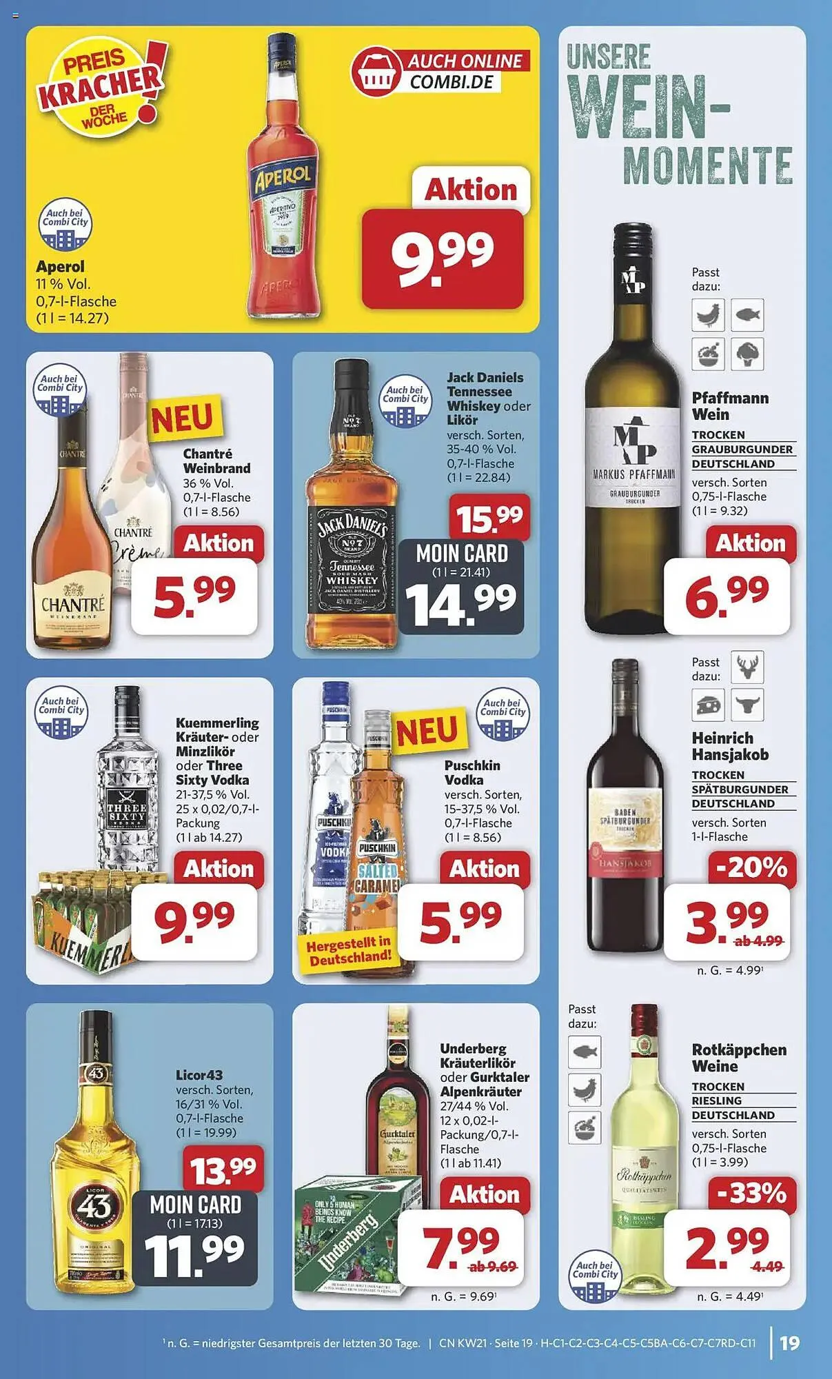 Combi Prospekt von 19. Mai bis 24. Mai 2025 - Prospekt seite 25