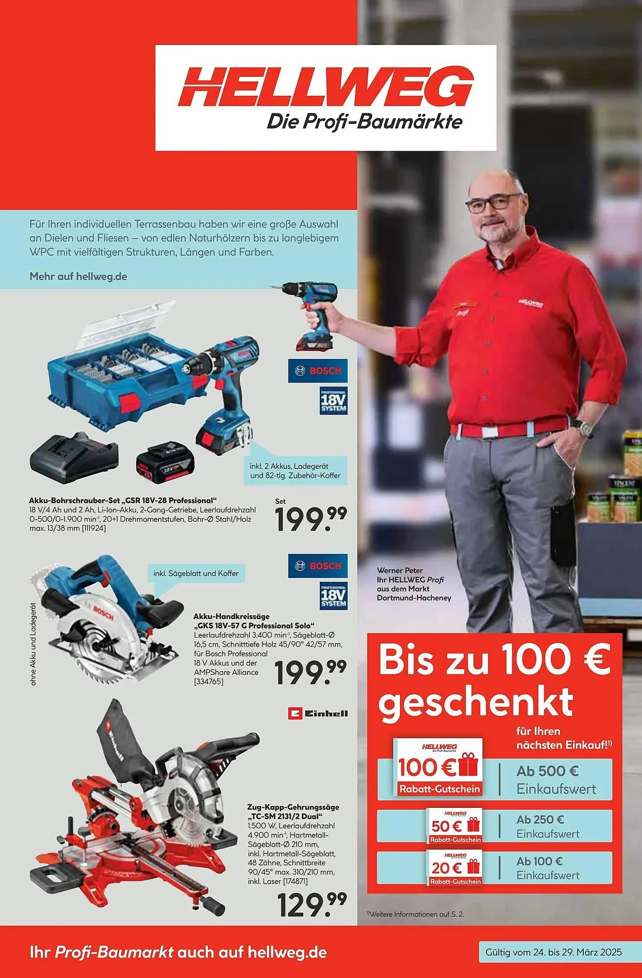 Hellweg Prospekt von 24. März bis 30. März 2025 - Prospekt seite 3
