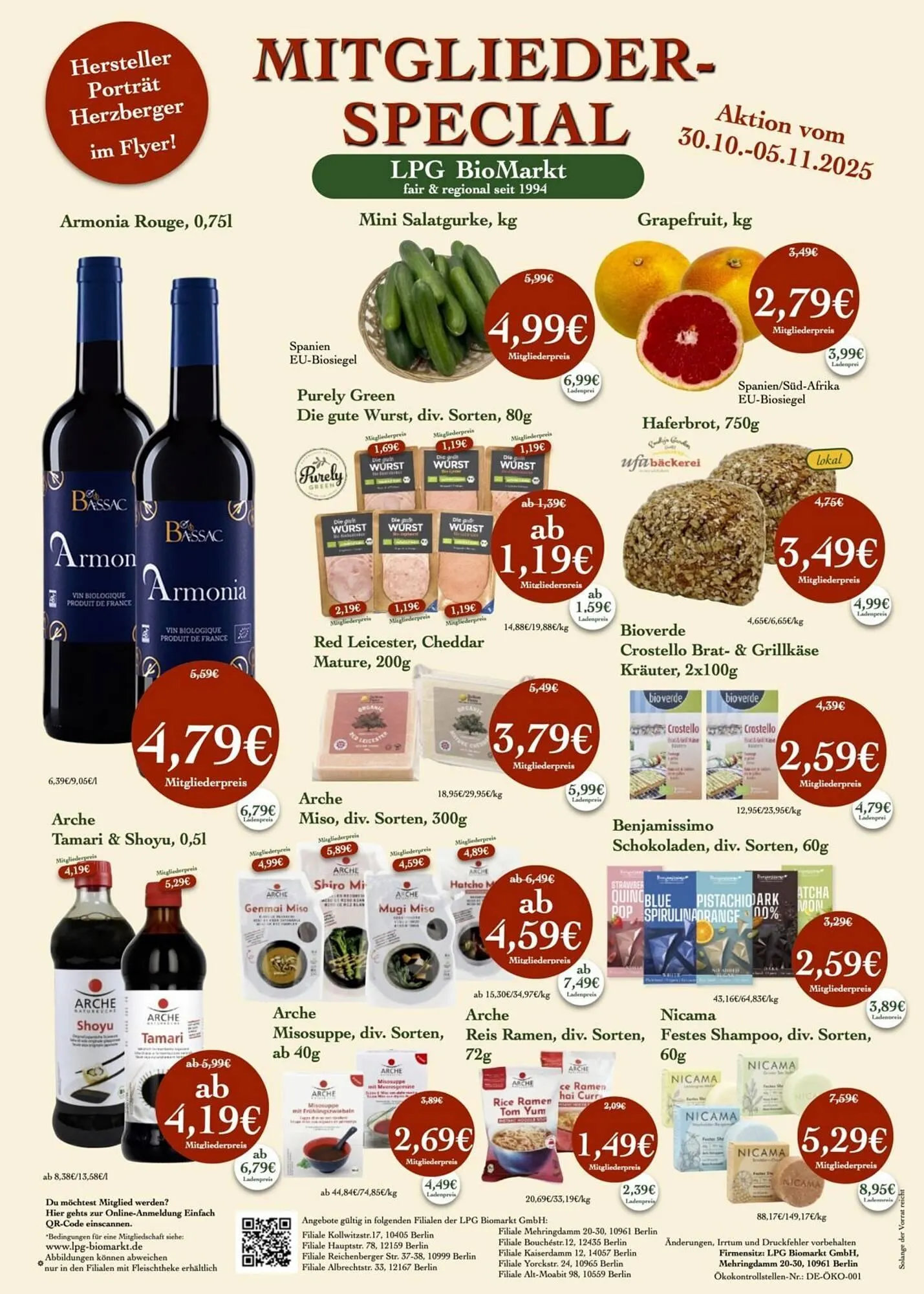 LPG Biomarkt Prospekt - 1