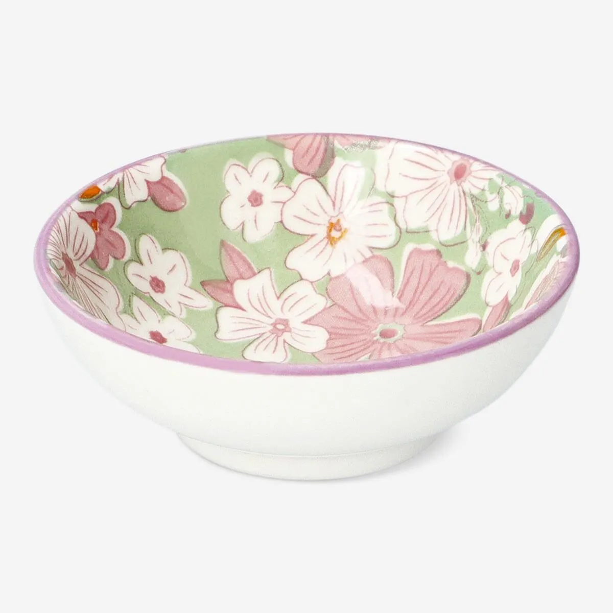 Soya bowl with flowers