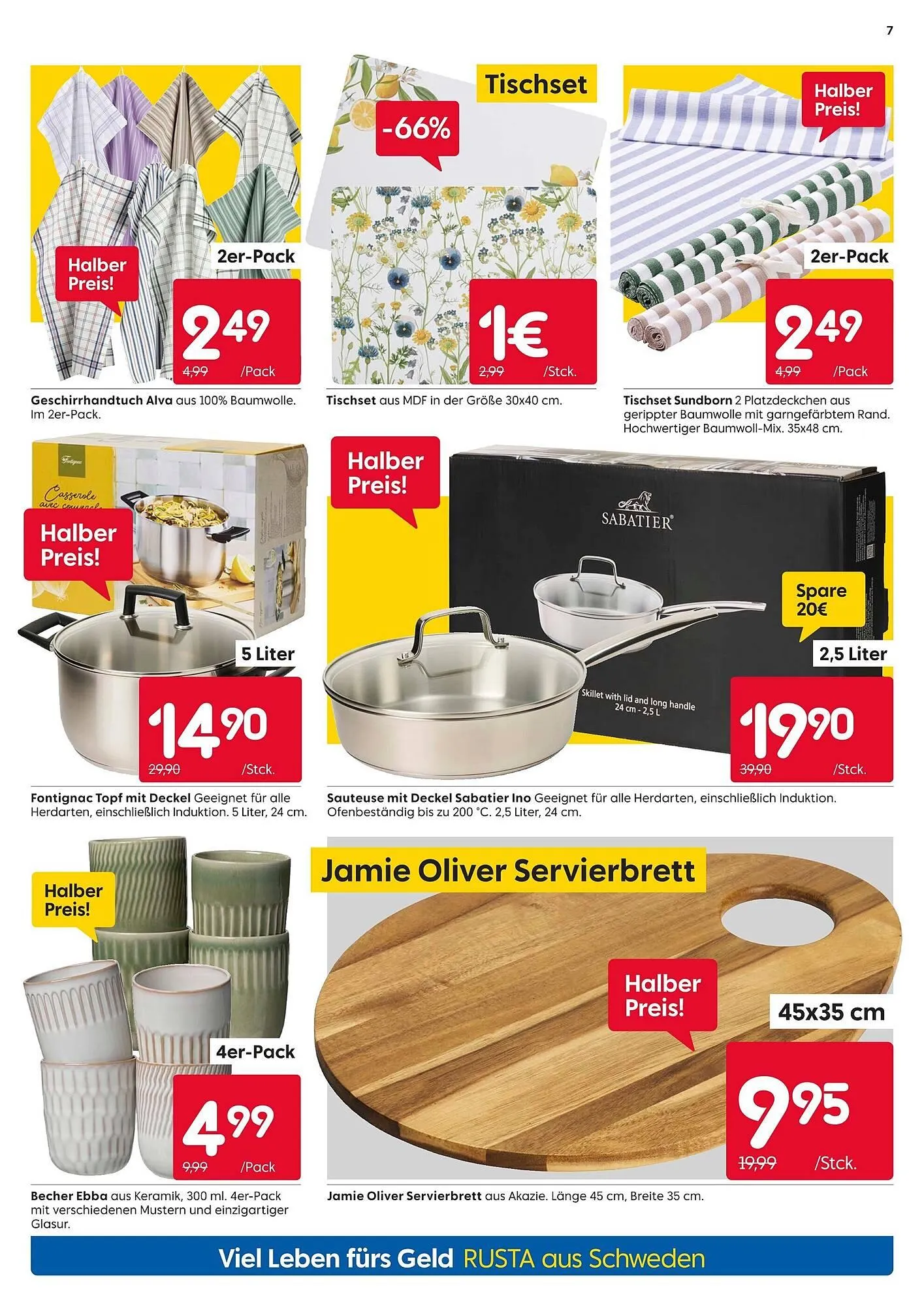 Rusta Prospekt von 29. März bis 4. April 2025 - Prospekt seite 7