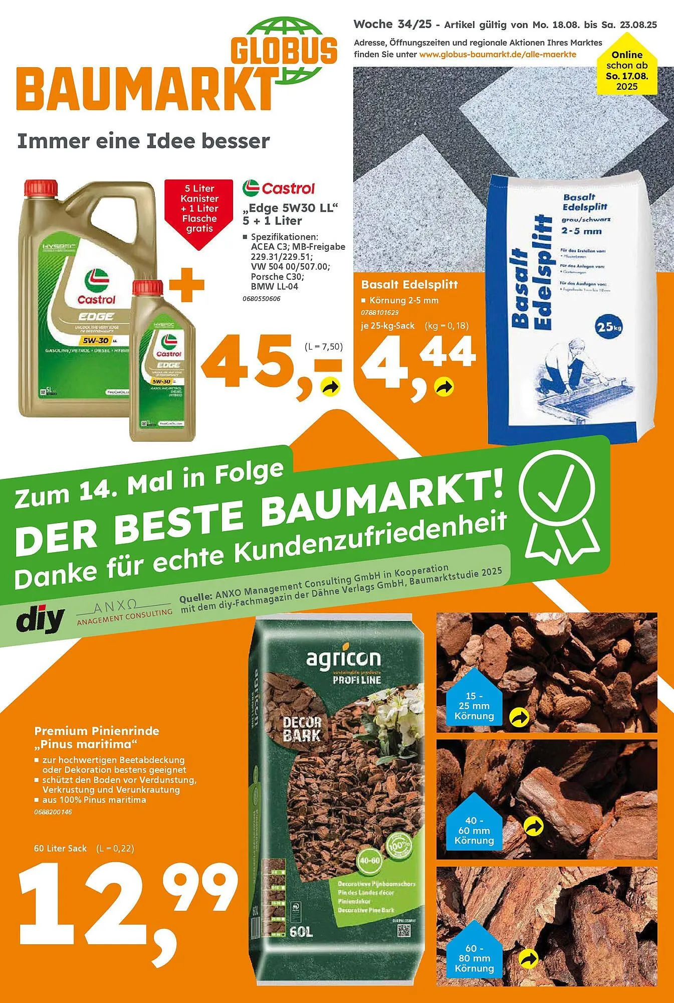 Globus Baumarkt Prospekt - 1