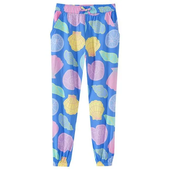 Mädchen Hose mit bunten Muscheln
