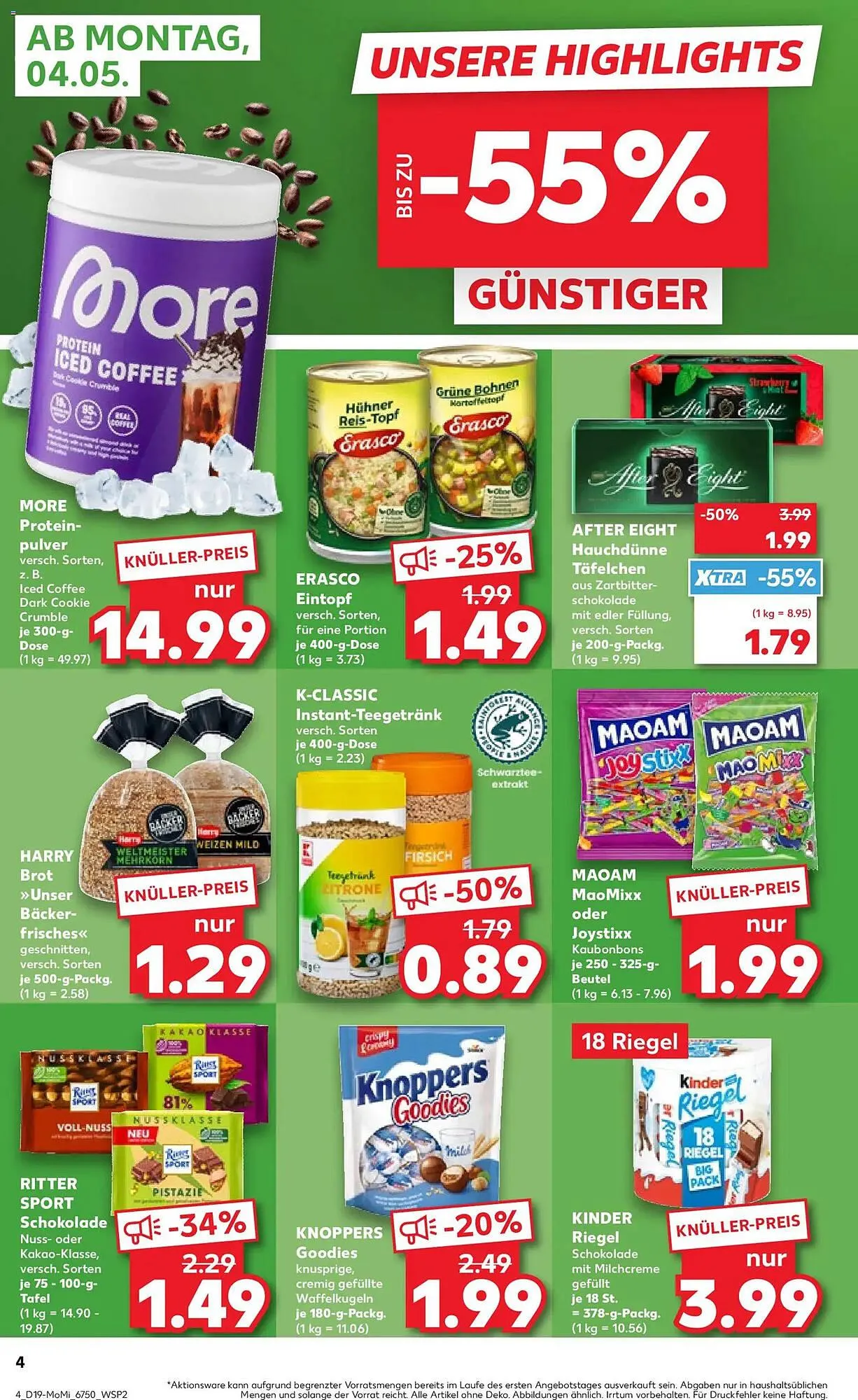 Kaufland Prospekt von 4. Mai bis 6. Mai 2026 - Prospekt seite 4
