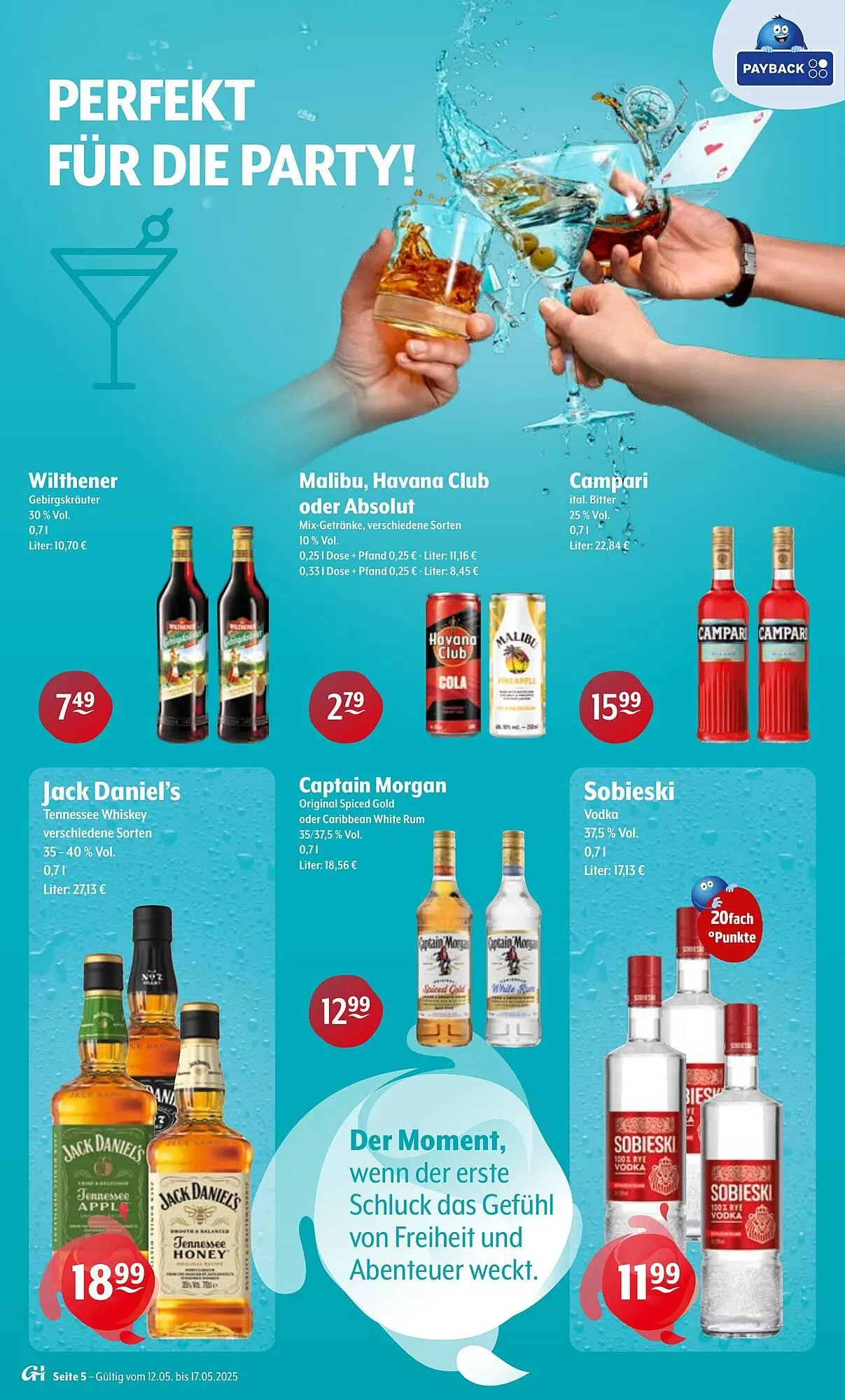 Getränke Hoffmann Prospekt von 12. Mai bis 17. Mai 2025 - Prospekt seite 5