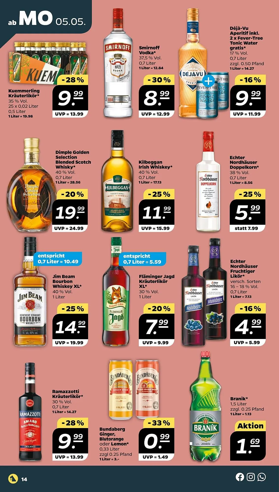 NETTO Prospekt von 5. Mai bis 10. Mai 2025 - Prospekt seite 14