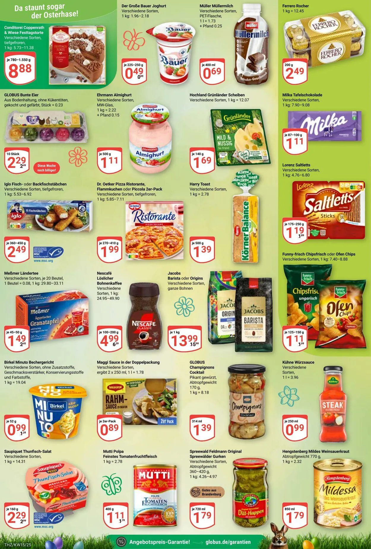 Globus - Theissen-Zeitz Aktueller Prospekt von 7. April bis 12. April 2025 - Prospekt seite 3