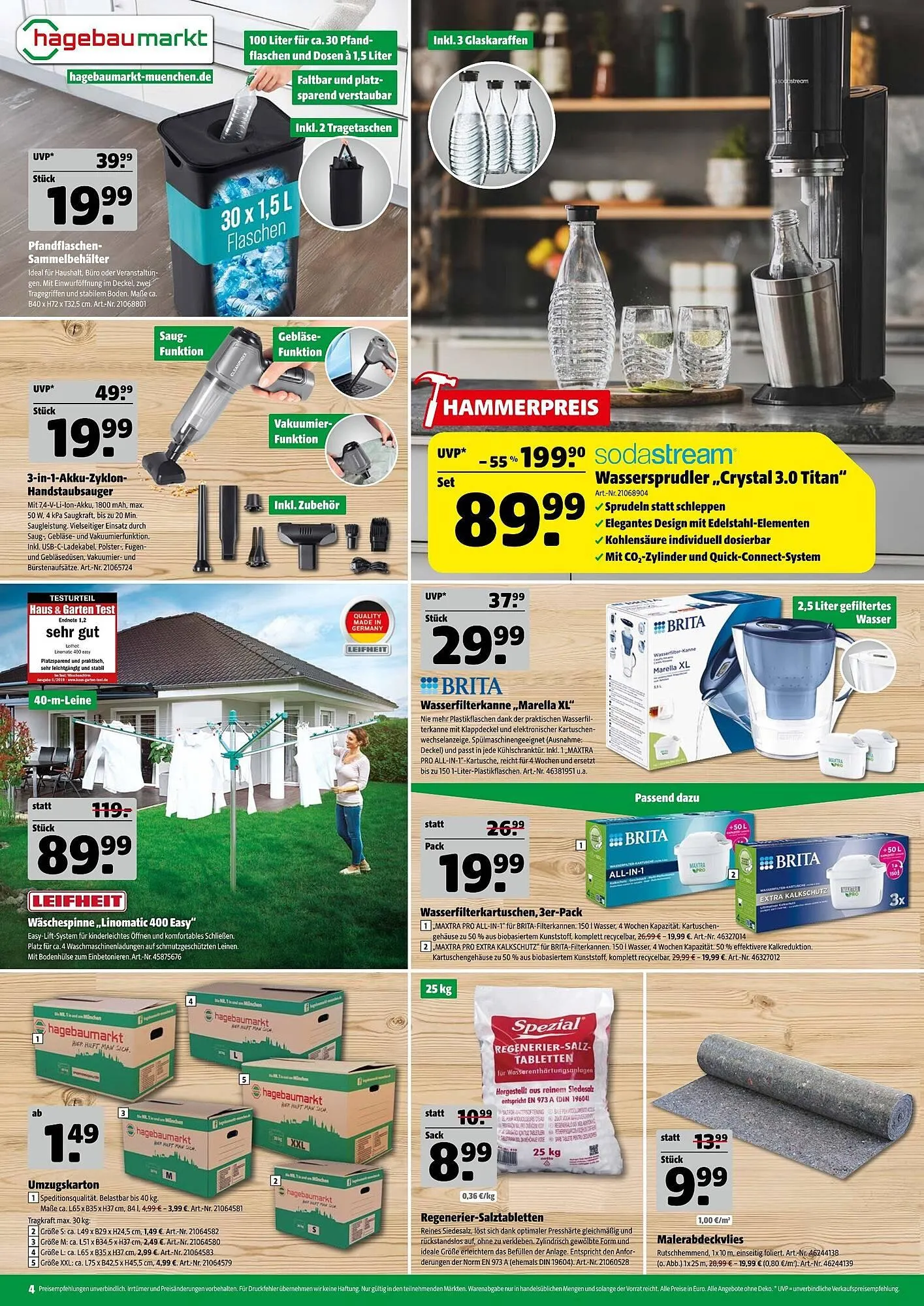 Hagebau Prospekt von 19. Juli bis 26. Juli 2025 - Prospekt seite 4