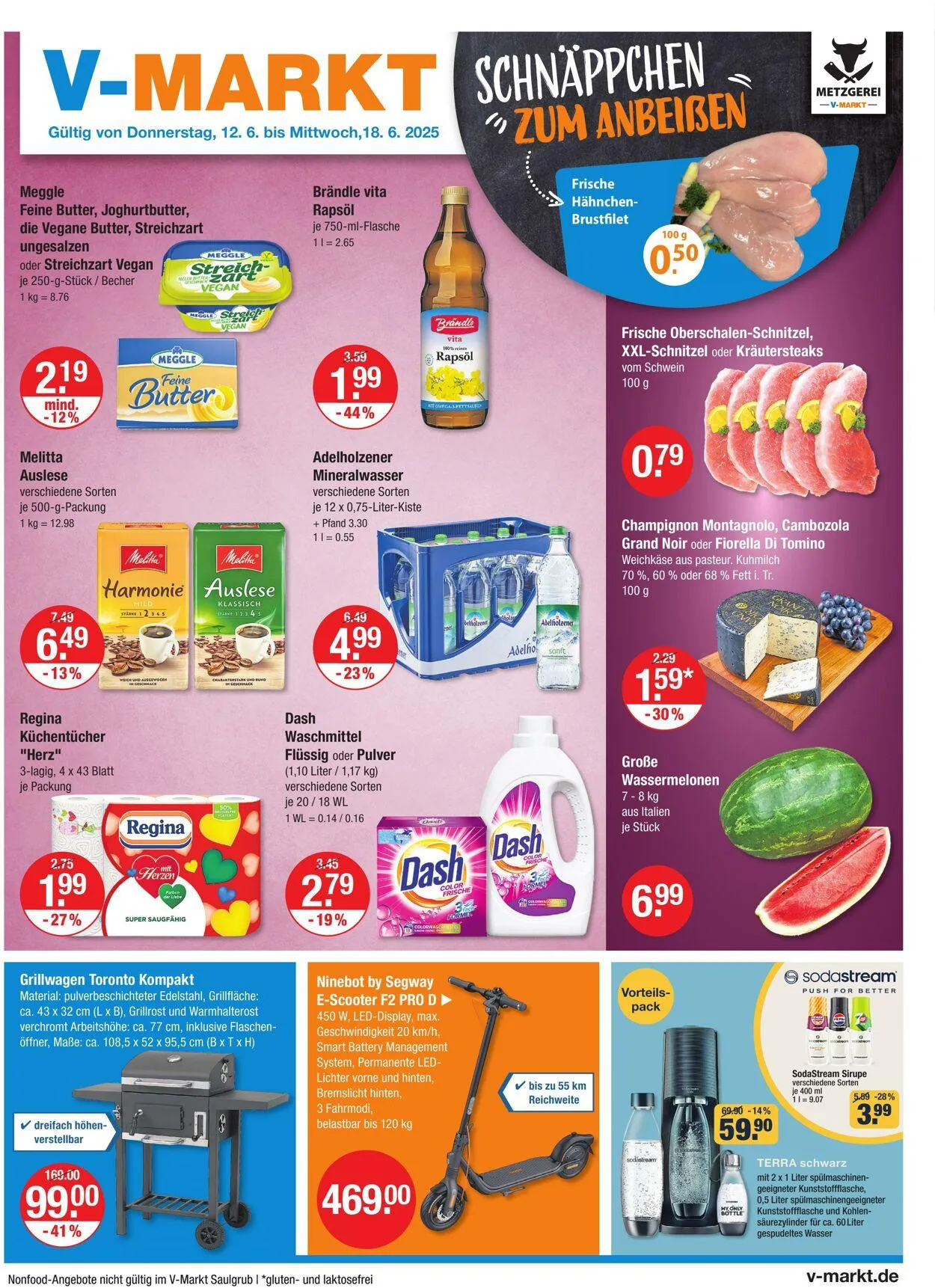 V-Markt Aktueller Prospekt von 12. Juni bis 18. Juni 2025 - Prospekt seite 1