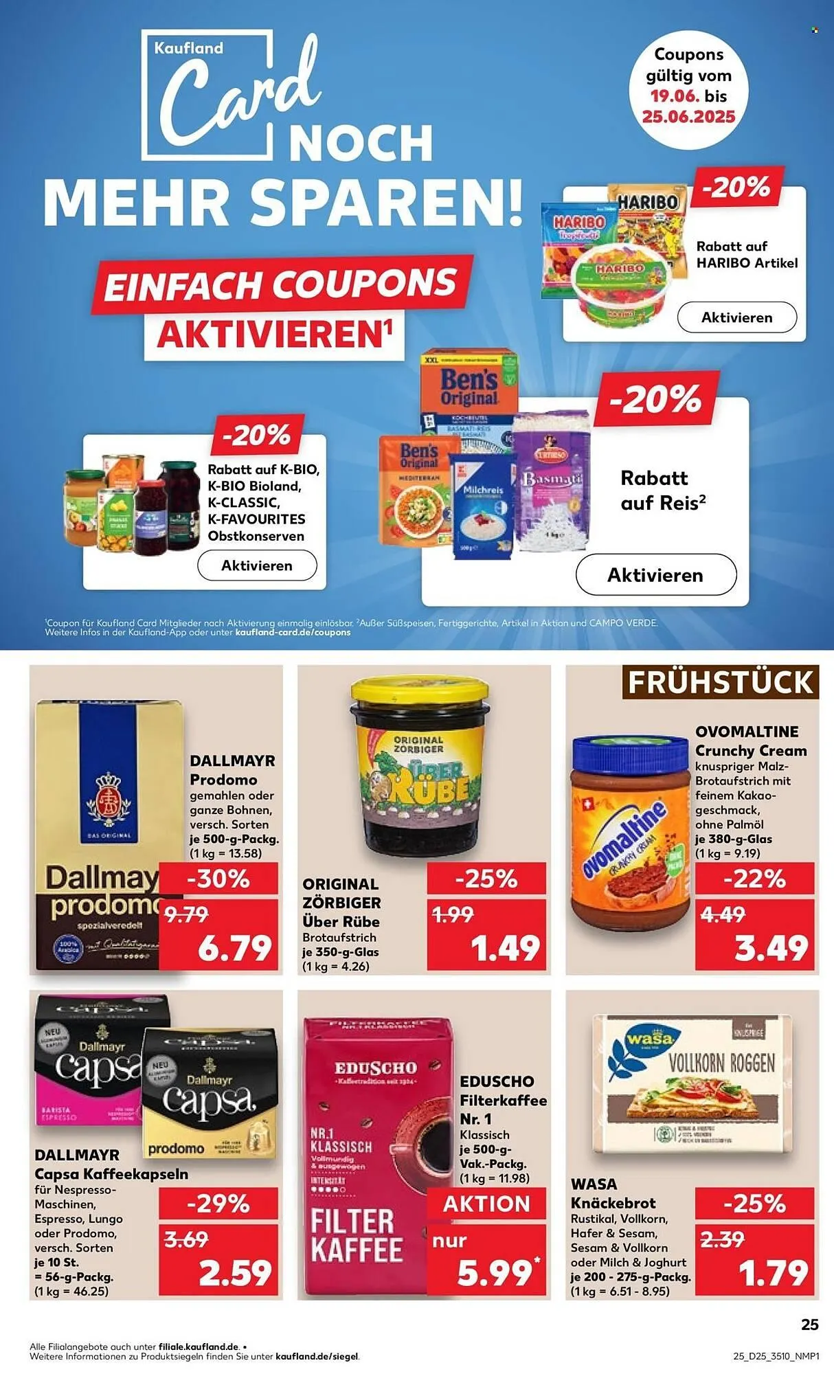 Kaufland Prospekt von 19. Juni bis 25. Juni 2025 - Prospekt seite 25