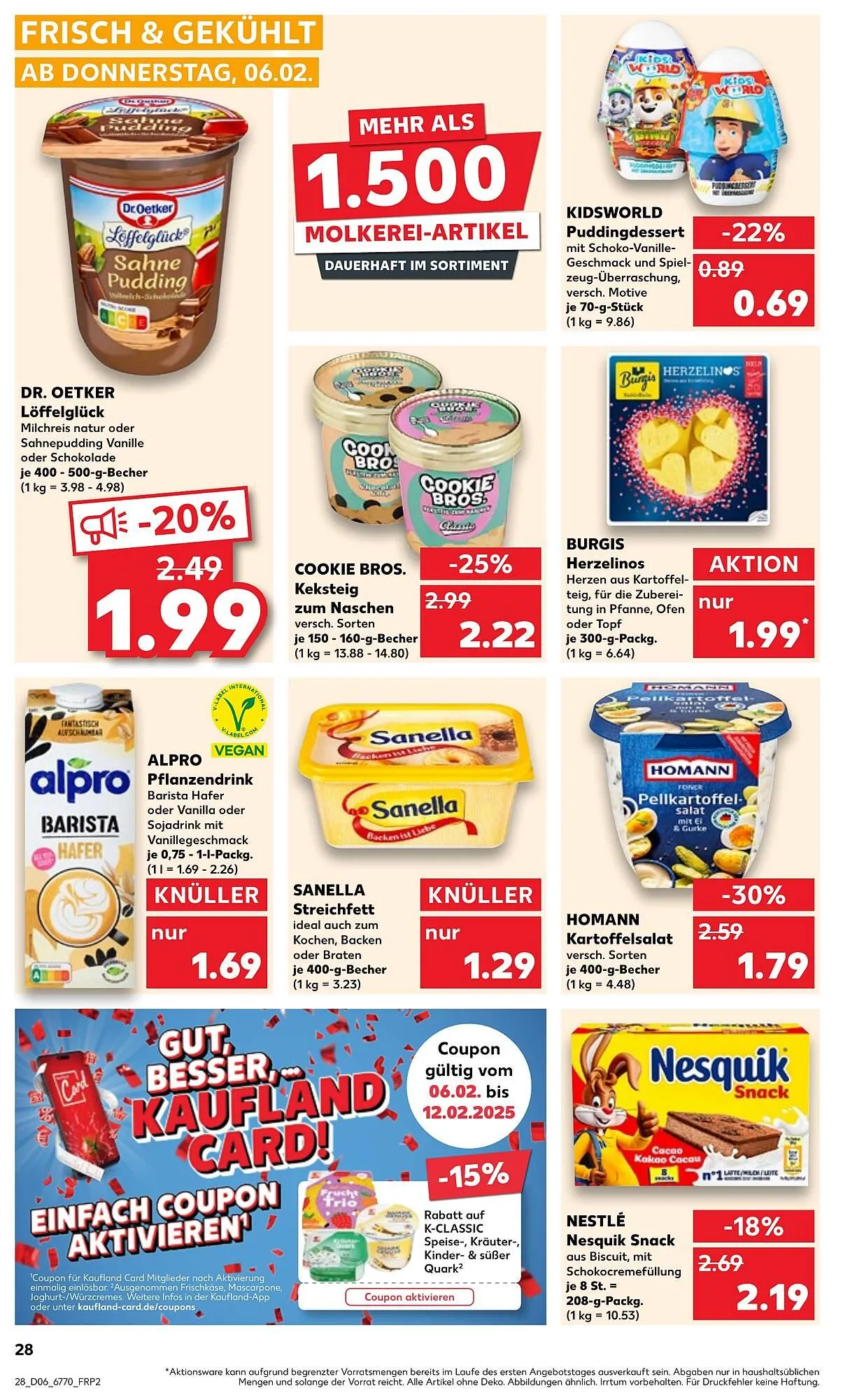 Kaufland Prospekt von 6. Februar bis 12. Februar 2025 - Prospekt seite 28