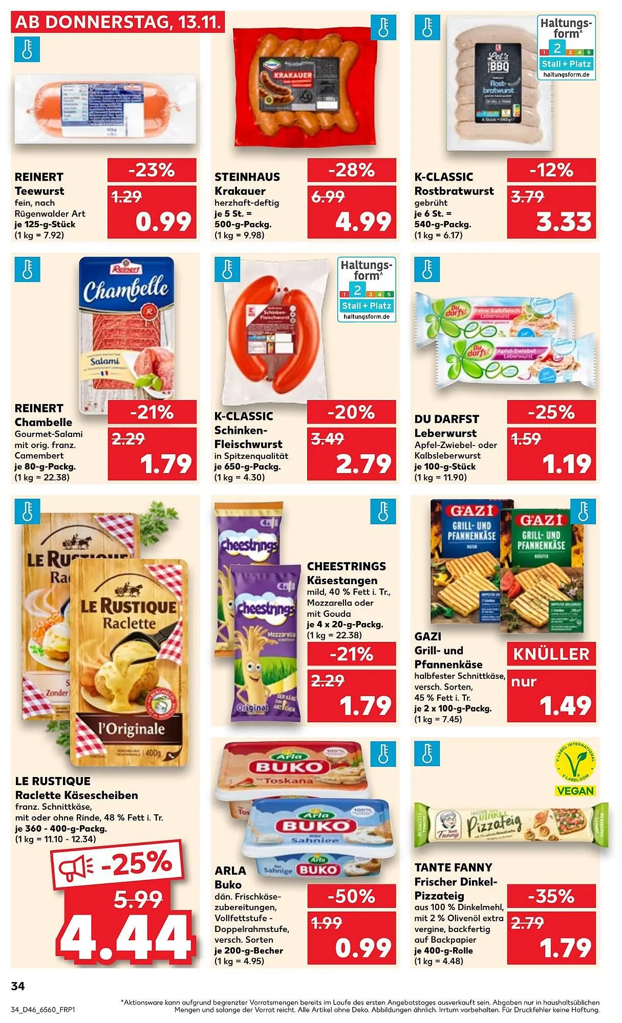 Kaufland Prospekt von 13. November bis 19. November 2025 - Prospekt seite 34