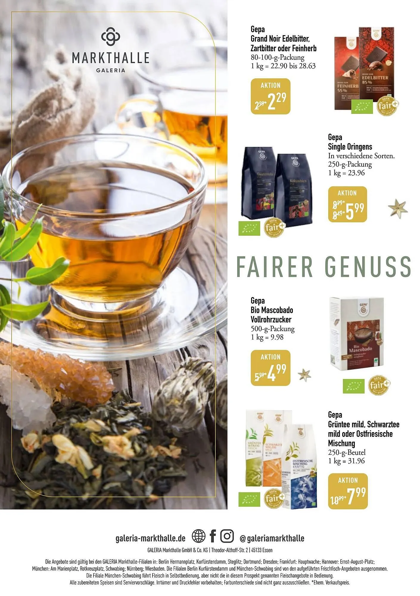 Galeria Markthalle Prospekt von 1. Dezember bis 7. Dezember 2025 - Prospekt seite 16