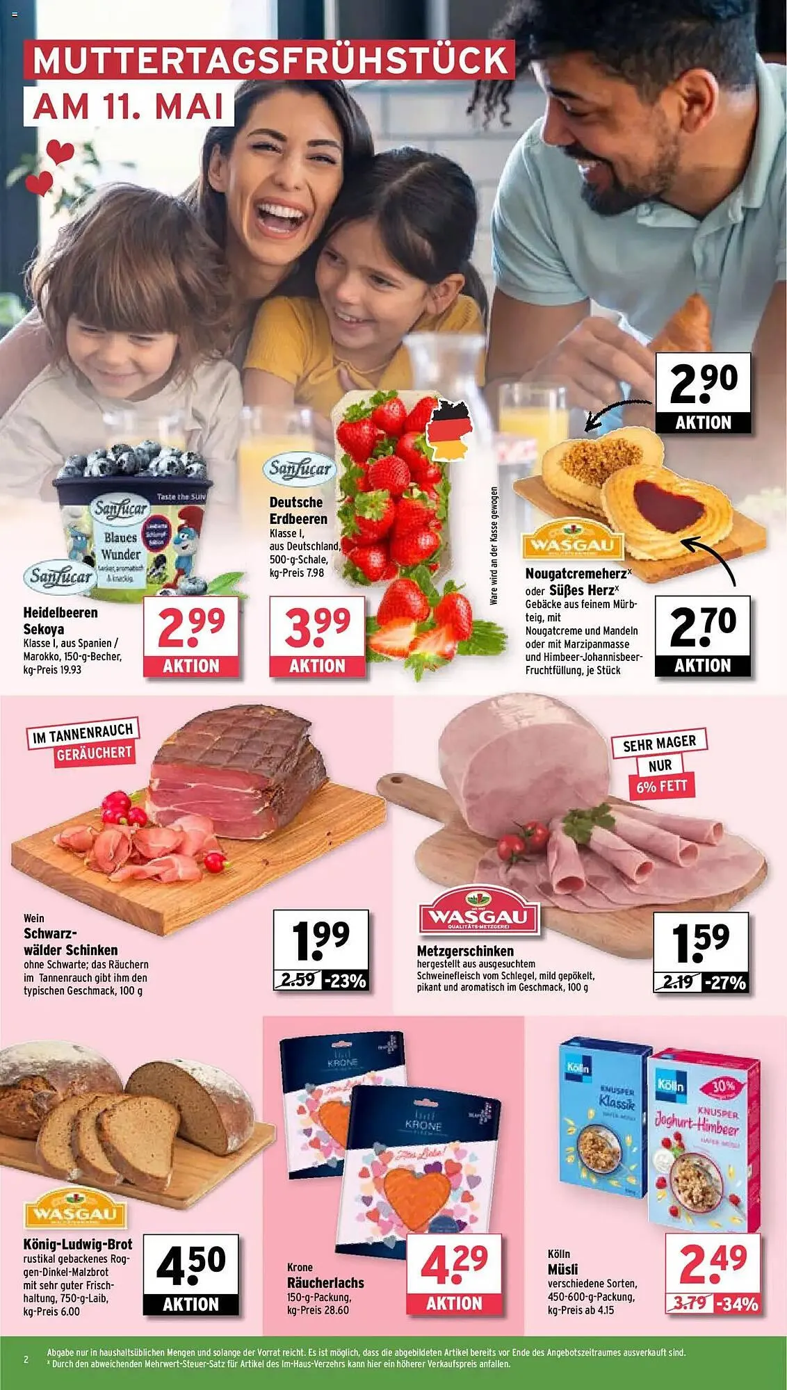 Wasgau Prospekt von 5. Mai bis 10. Mai 2025 - Prospekt seite 2