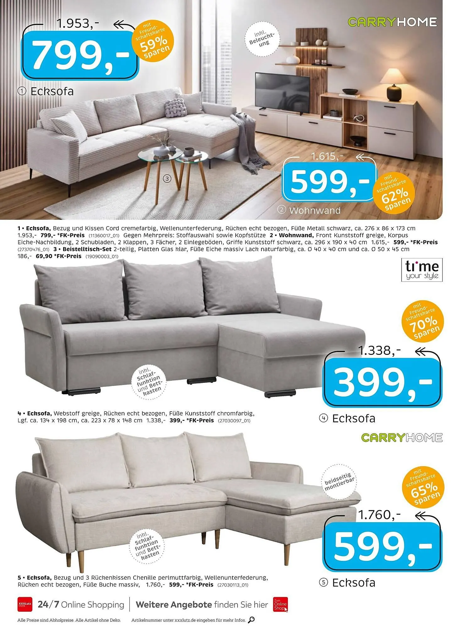 XXXLutz Prospekt von 29. Dezember bis 11. Januar 2026 - Prospekt seite 10