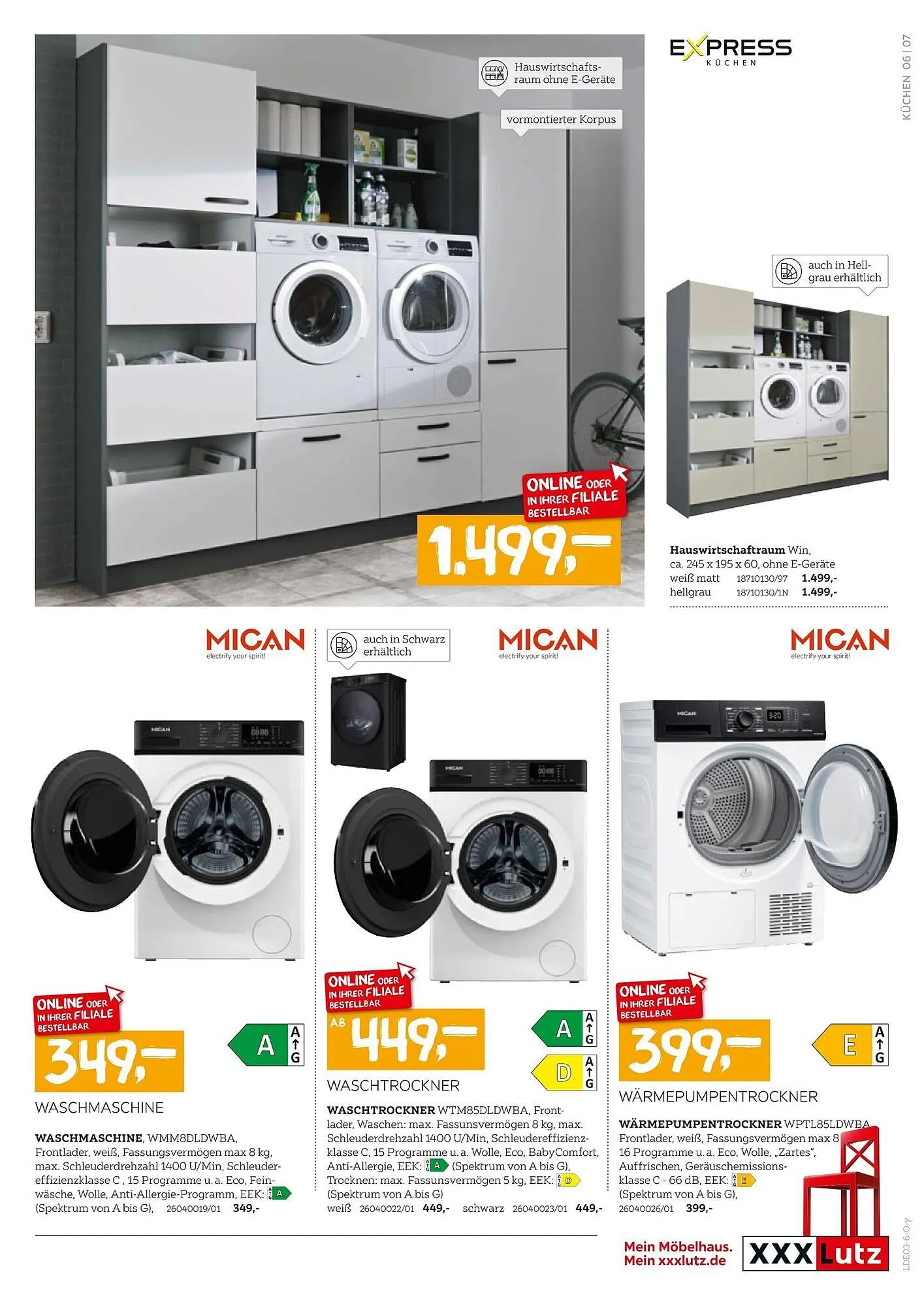 XXXLutz Prospekt von 9. März bis 22. März 2026 - Prospekt seite 7