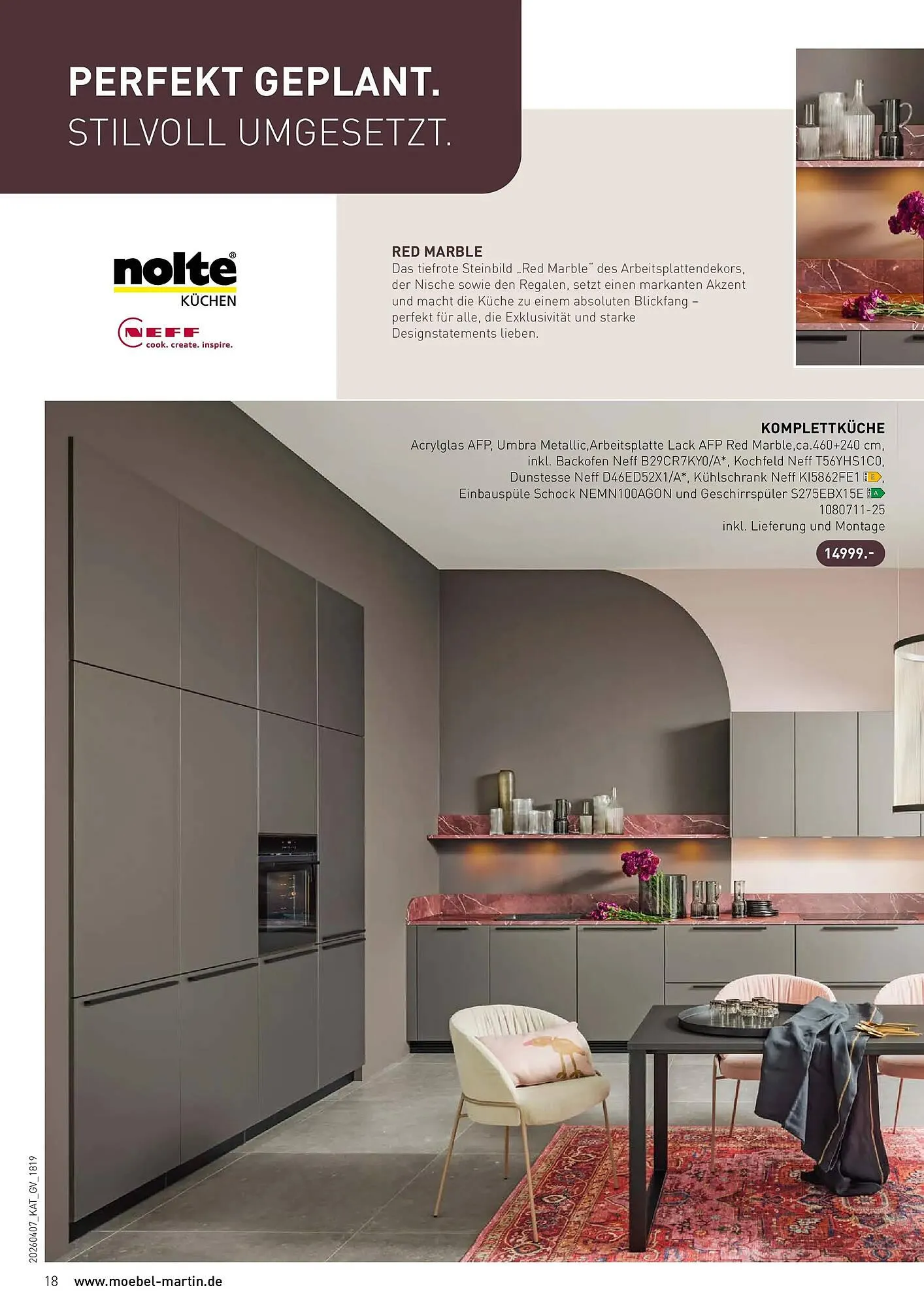 Möbel Martin Prospekt von 6. April bis 31. Mai 2026 - Prospekt seite 18