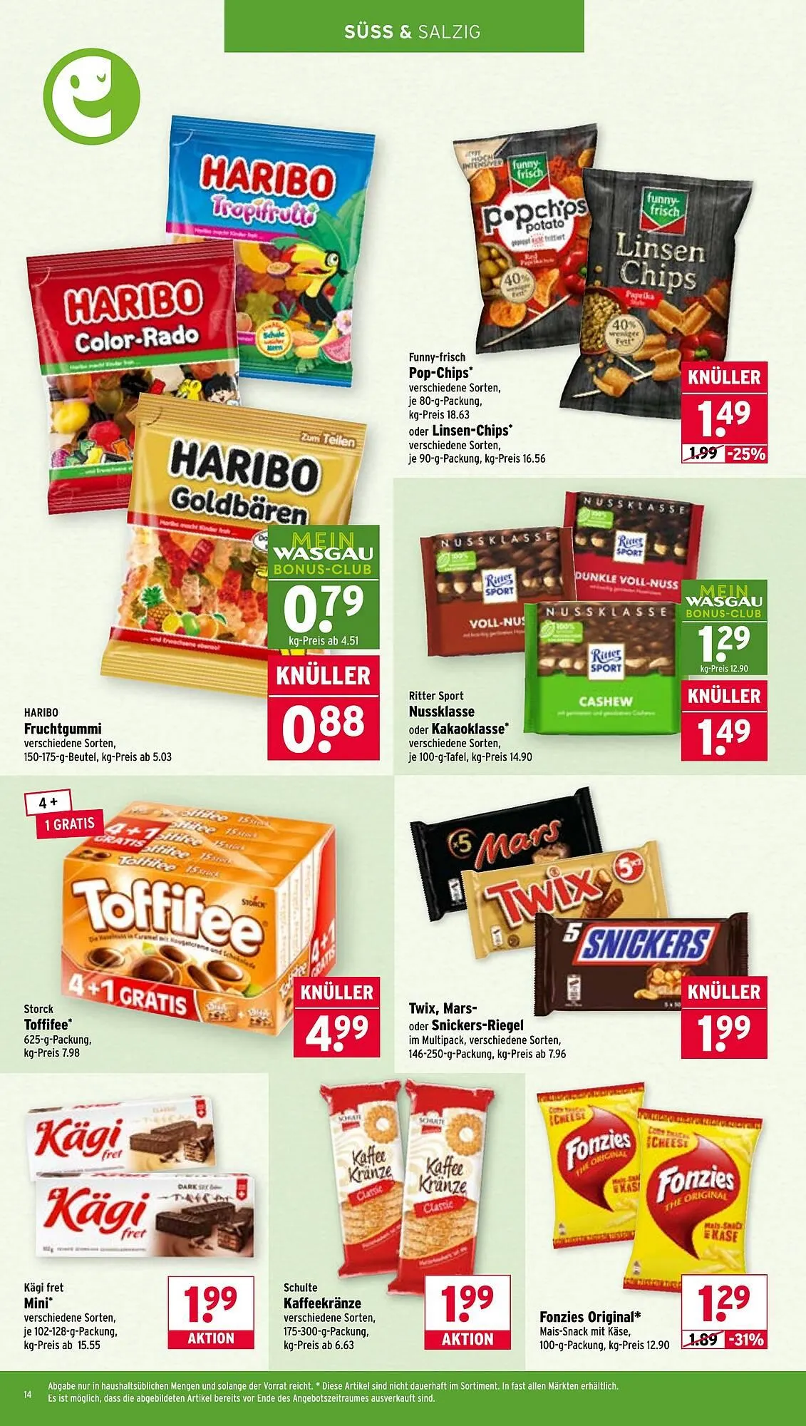 Wasgau Prospekt von 27. April bis 2. Mai 2026 - Prospekt seite 14