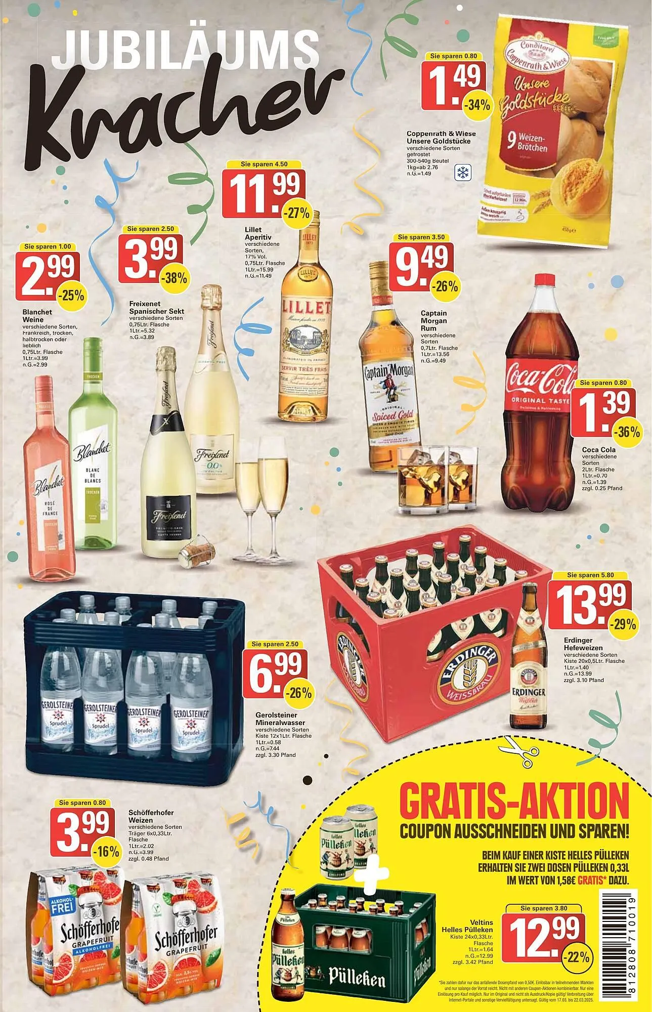 WEZ Prospekt von 17. März bis 22. März 2025 - Prospekt seite 6