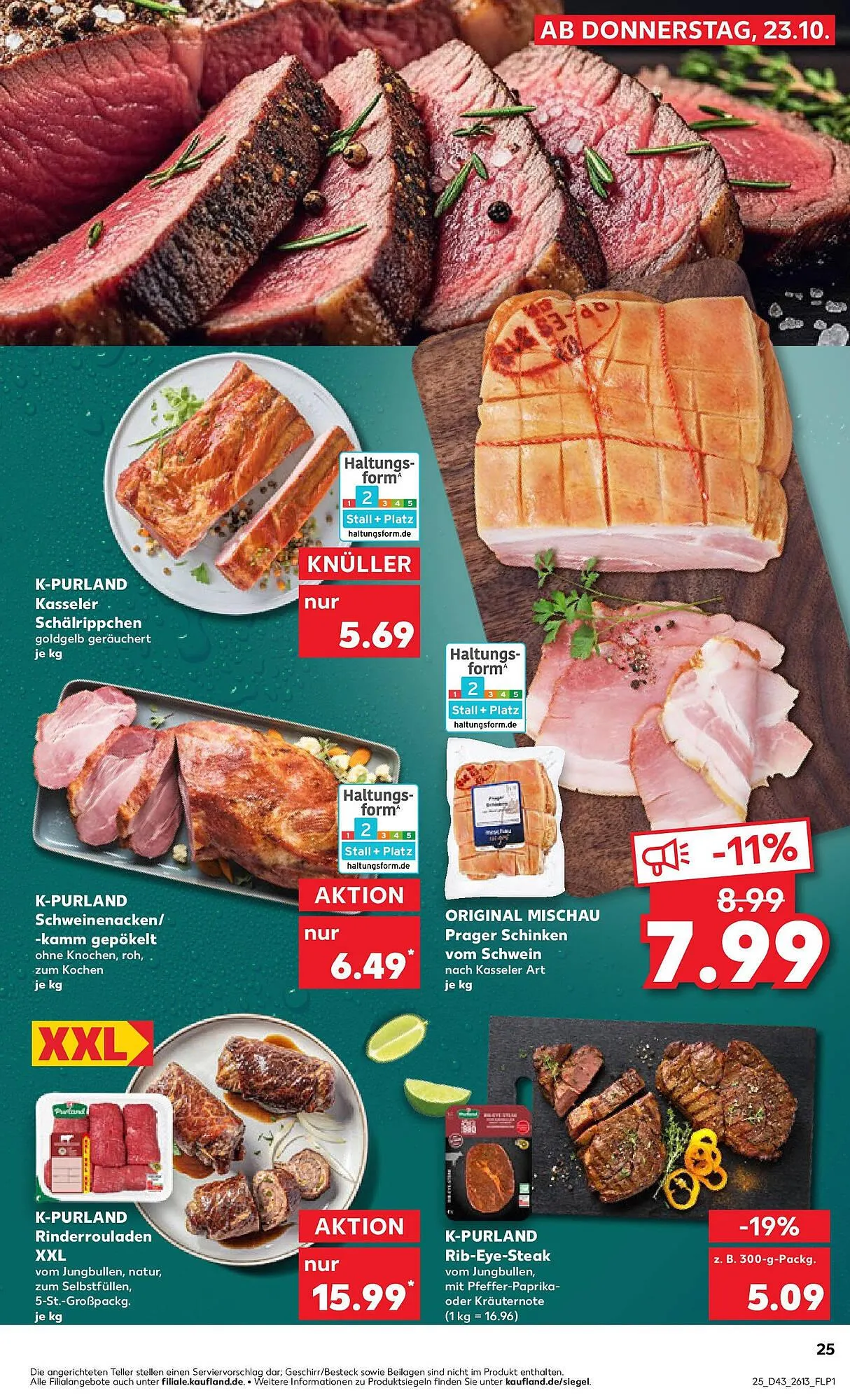 Kaufland Prospekt von 26. Oktober bis 29. Oktober 2025 - Prospekt seite 25