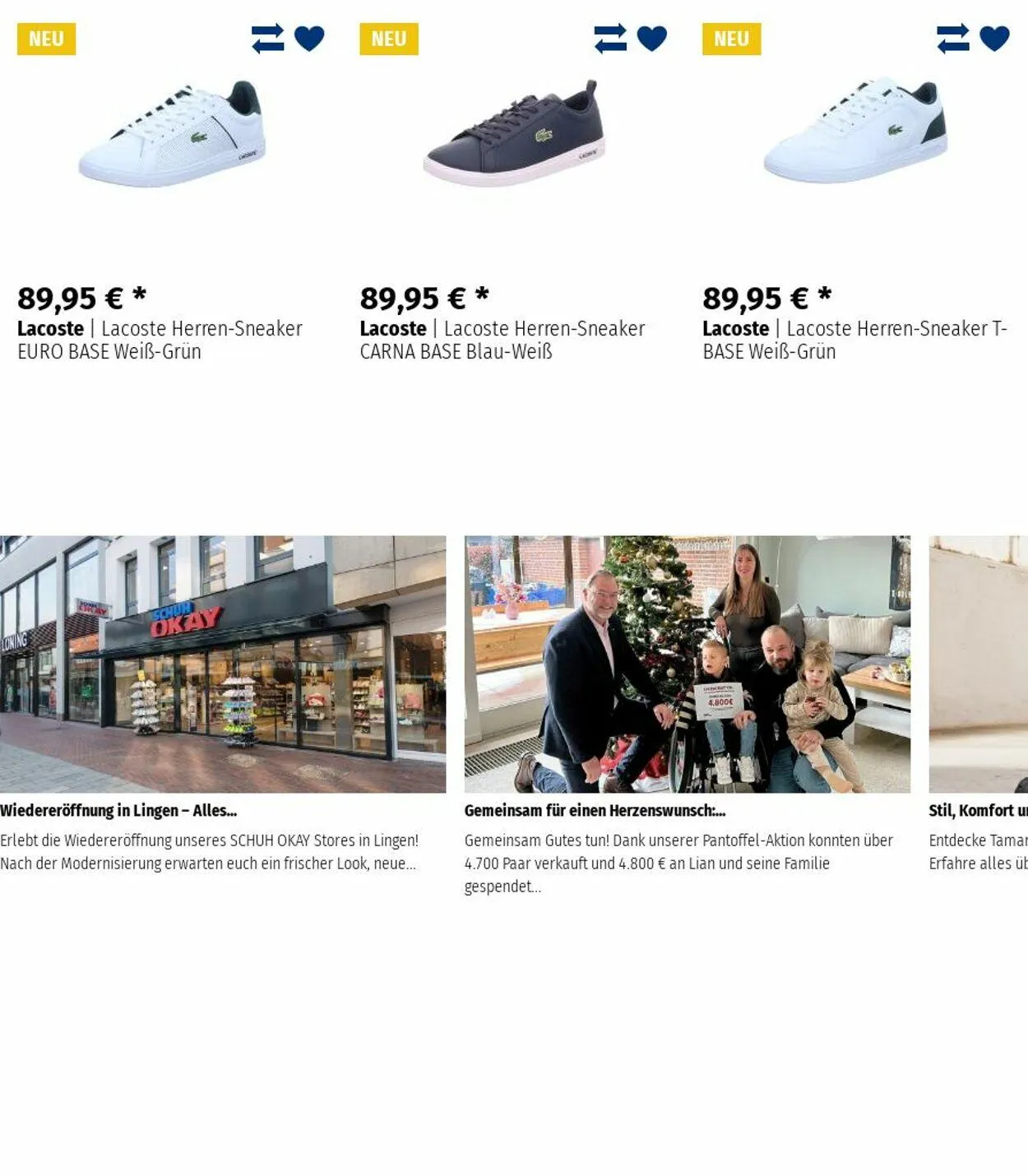 SCHUH OKAY Aktueller Prospekt von 10. März bis 19. März 2025 - Prospekt seite 86
