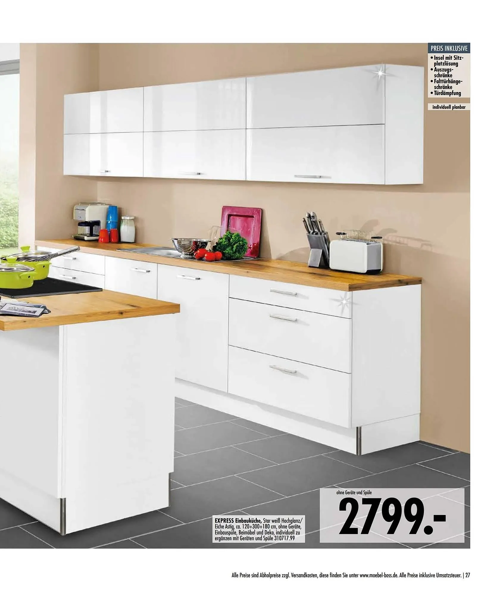 Möbel Boss Prospekt von 21. April bis 30. November 2026 - Prospekt seite 27