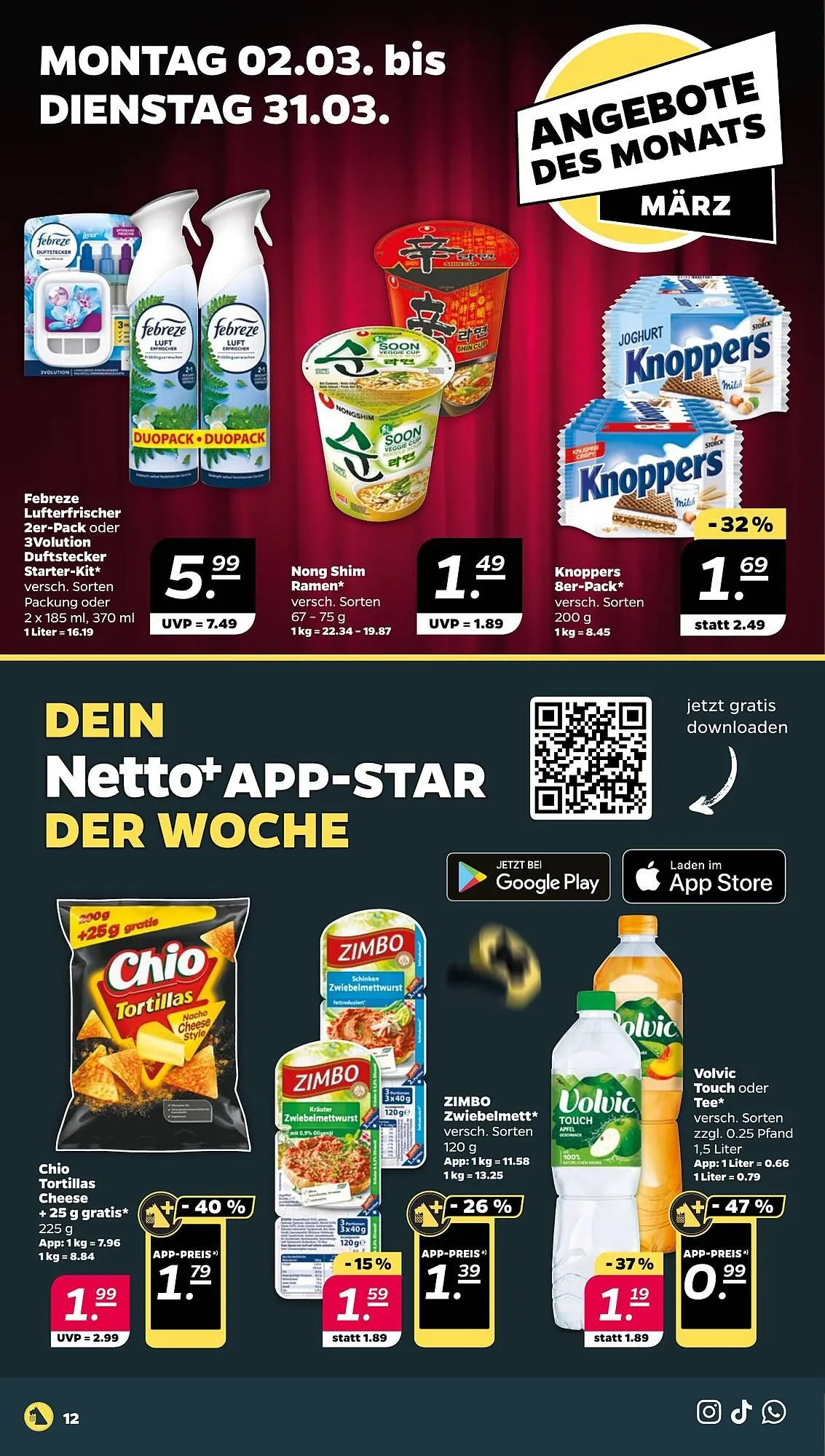 NETTO Prospekt von 2. März bis 7. März 2026 - Prospekt seite 12