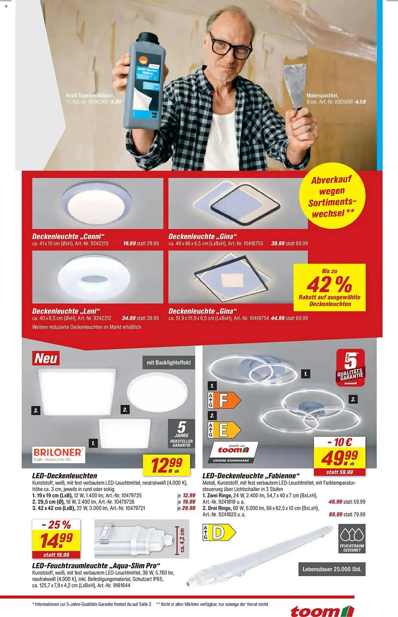 Toom Baumarkt Prospekt von 24. Januar bis 30. Januar 2026 - Prospekt seite 9