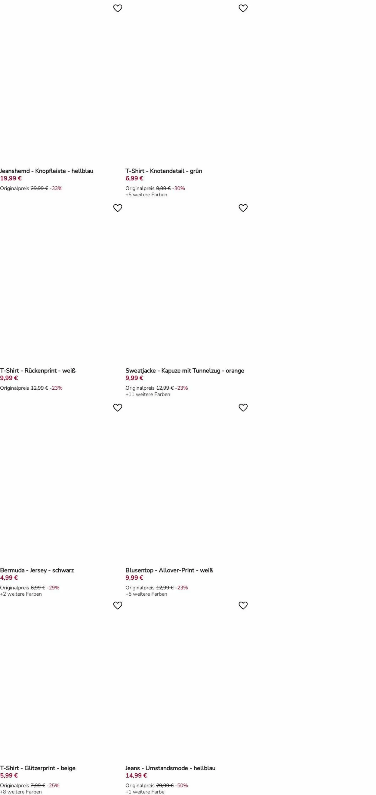 Takko Fashion Aktueller Prospekt von 21. Juli bis 27. Juli 2025 - Prospekt seite 9