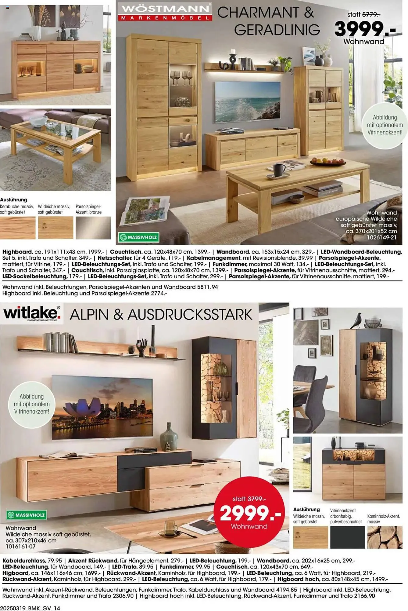 Möbel Martin Prospekt von 19. März bis 8. April 2025 - Prospekt seite 14