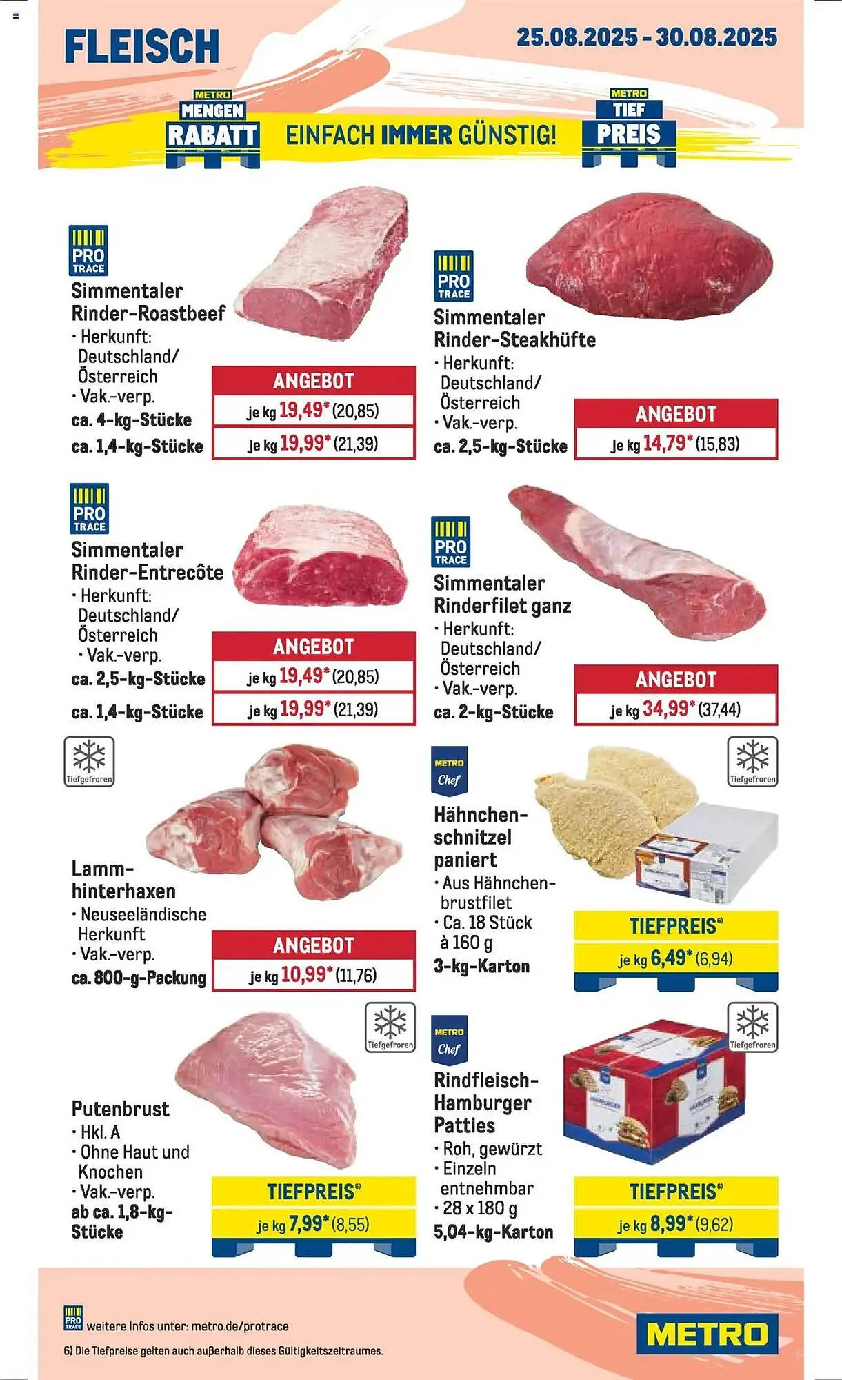 METRO Prospekt von 25. August bis 30. August 2025 - Prospekt seite 3