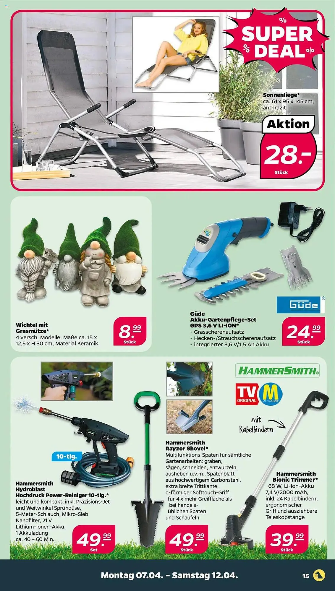 NETTO Prospekt von 7. April bis 12. April 2025 - Prospekt seite 15