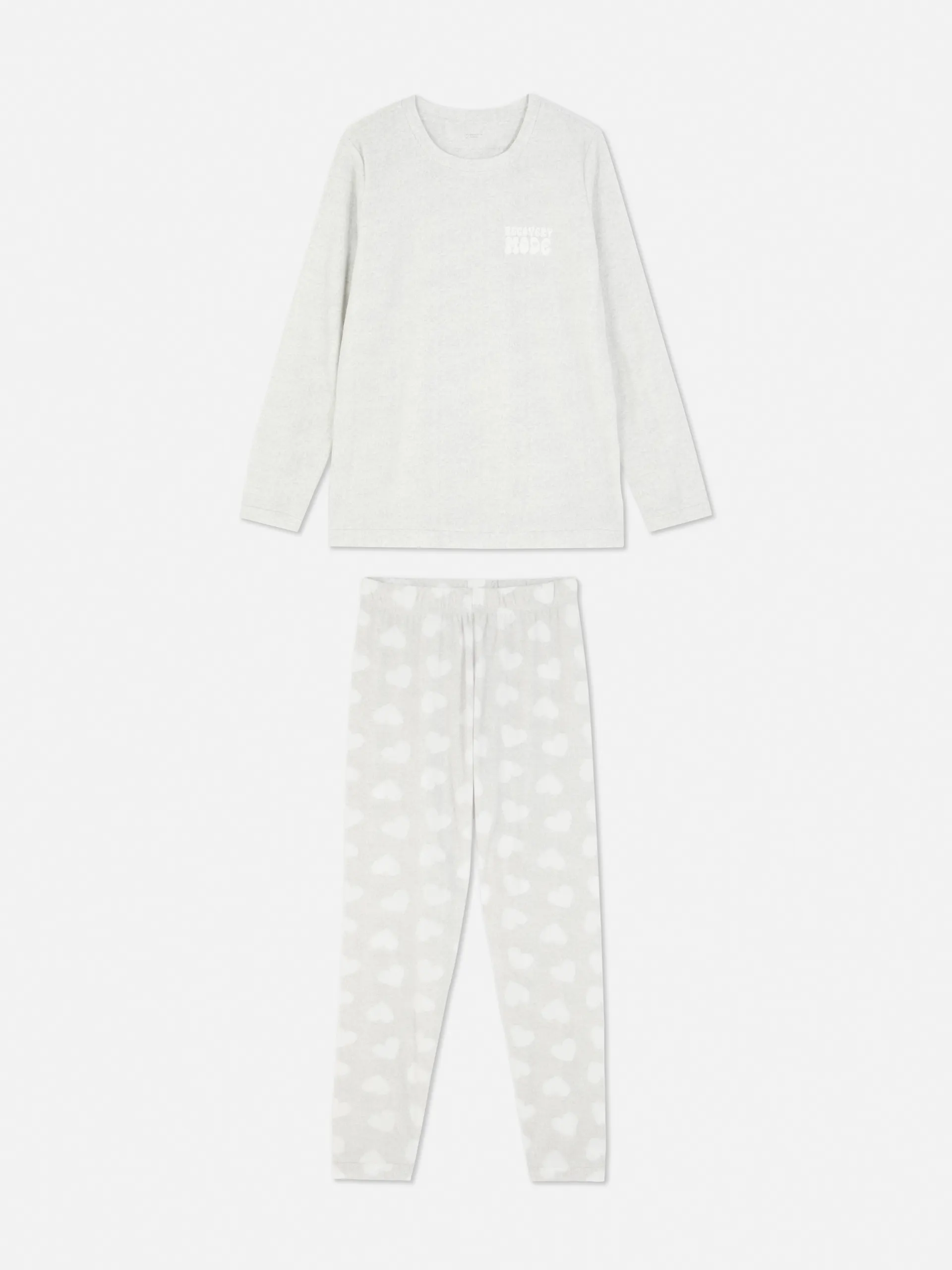 Microfleece Long Sleeve Pajamas