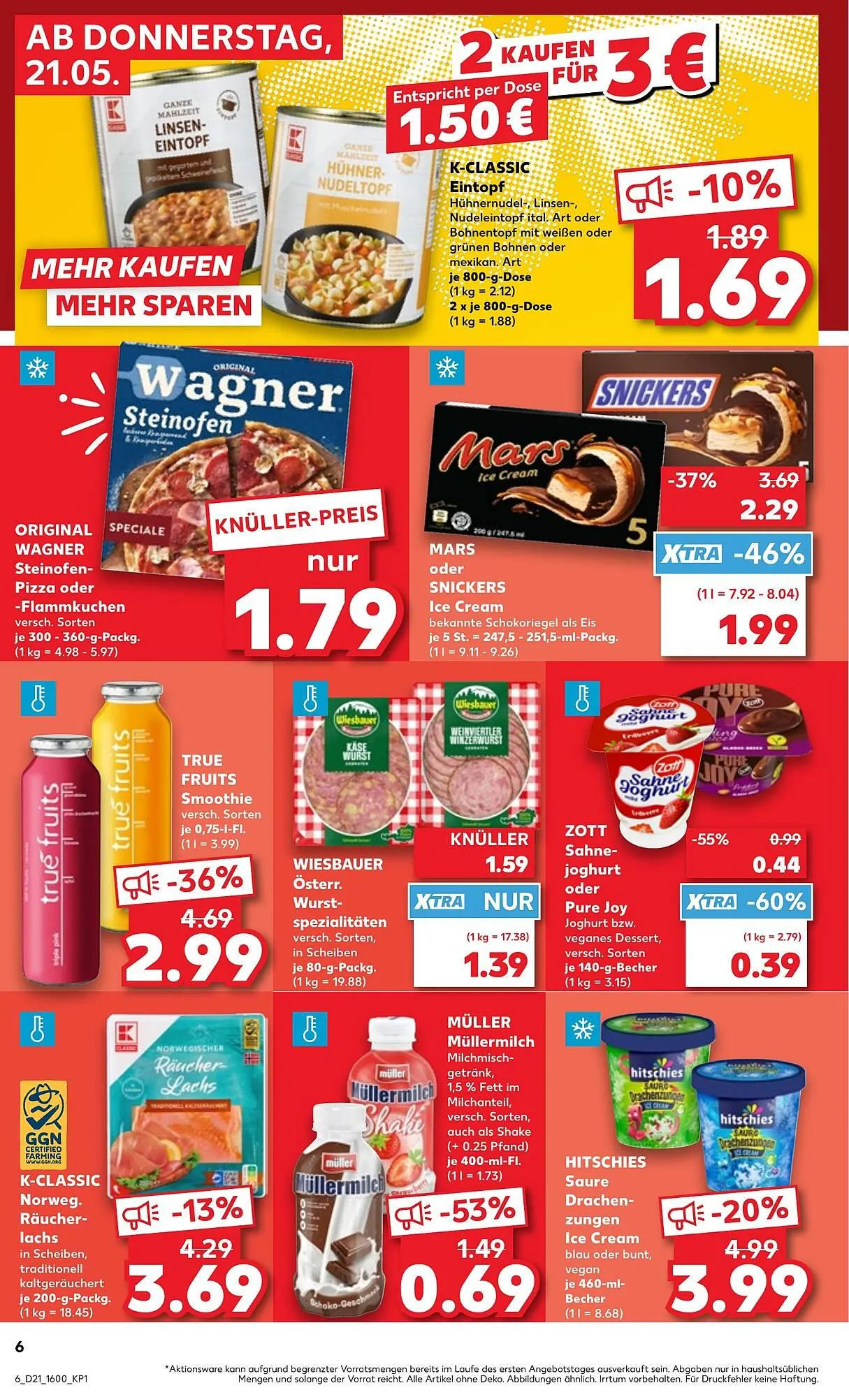 Kaufland Prospekt von 21. Mai bis 27. Mai 2026 - Prospekt seite 6