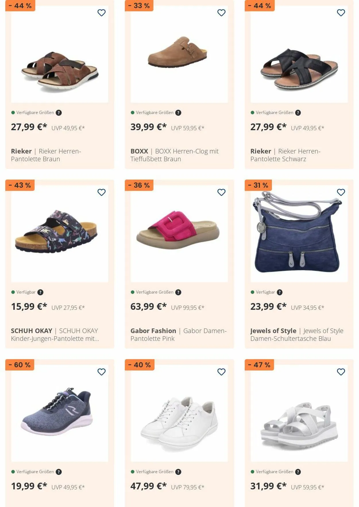 SCHUH OKAY Aktueller Prospekt von 11. August bis 20. August 2025 - Prospekt seite 13