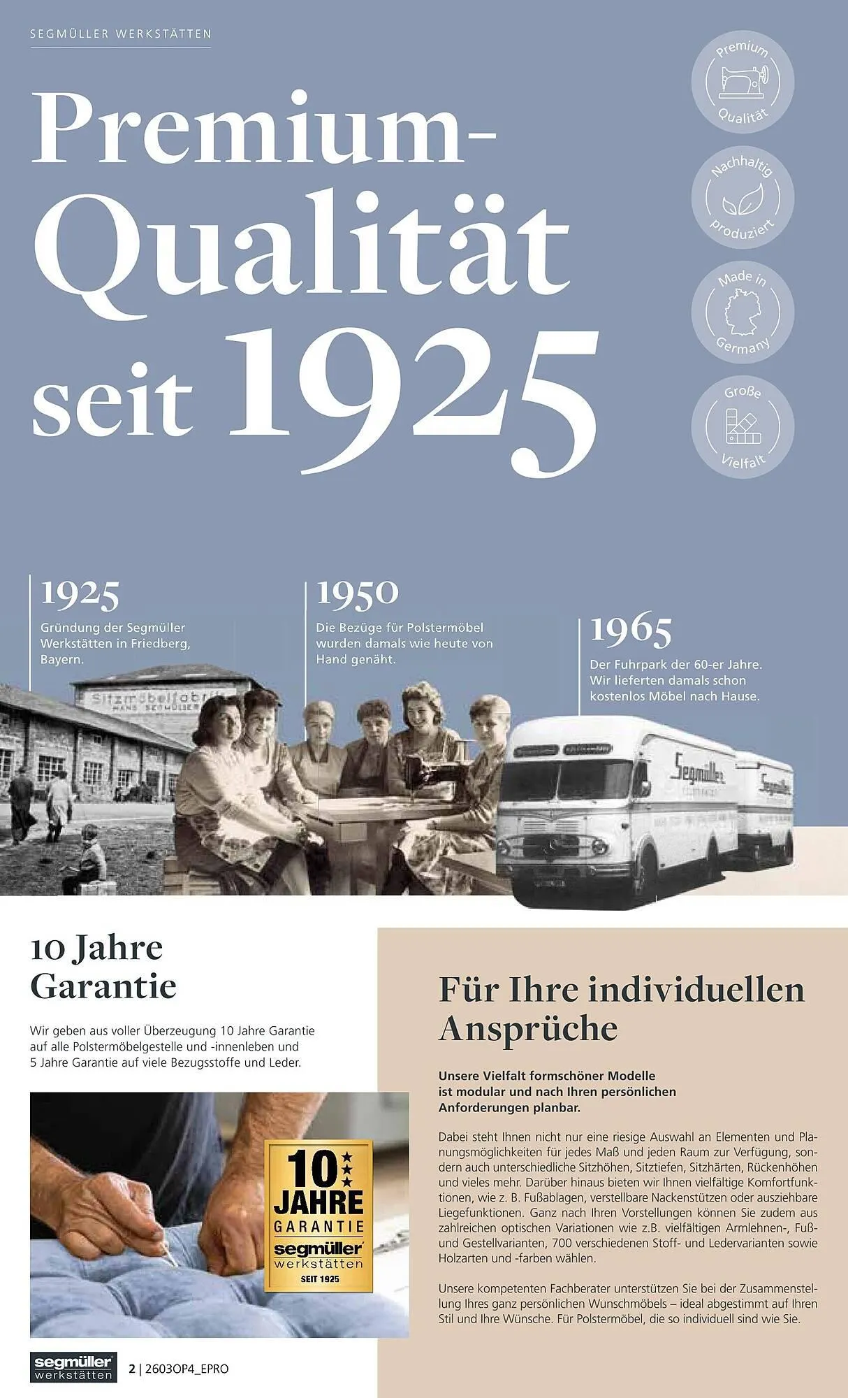 Segmüller Prospekt von 1. März bis 30. April 2026 - Prospekt seite 2