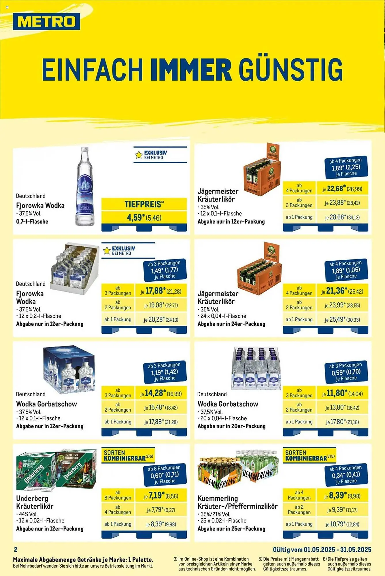 METRO Prospekt von 1. Mai bis 31. Mai 2025 - Prospekt seite 2