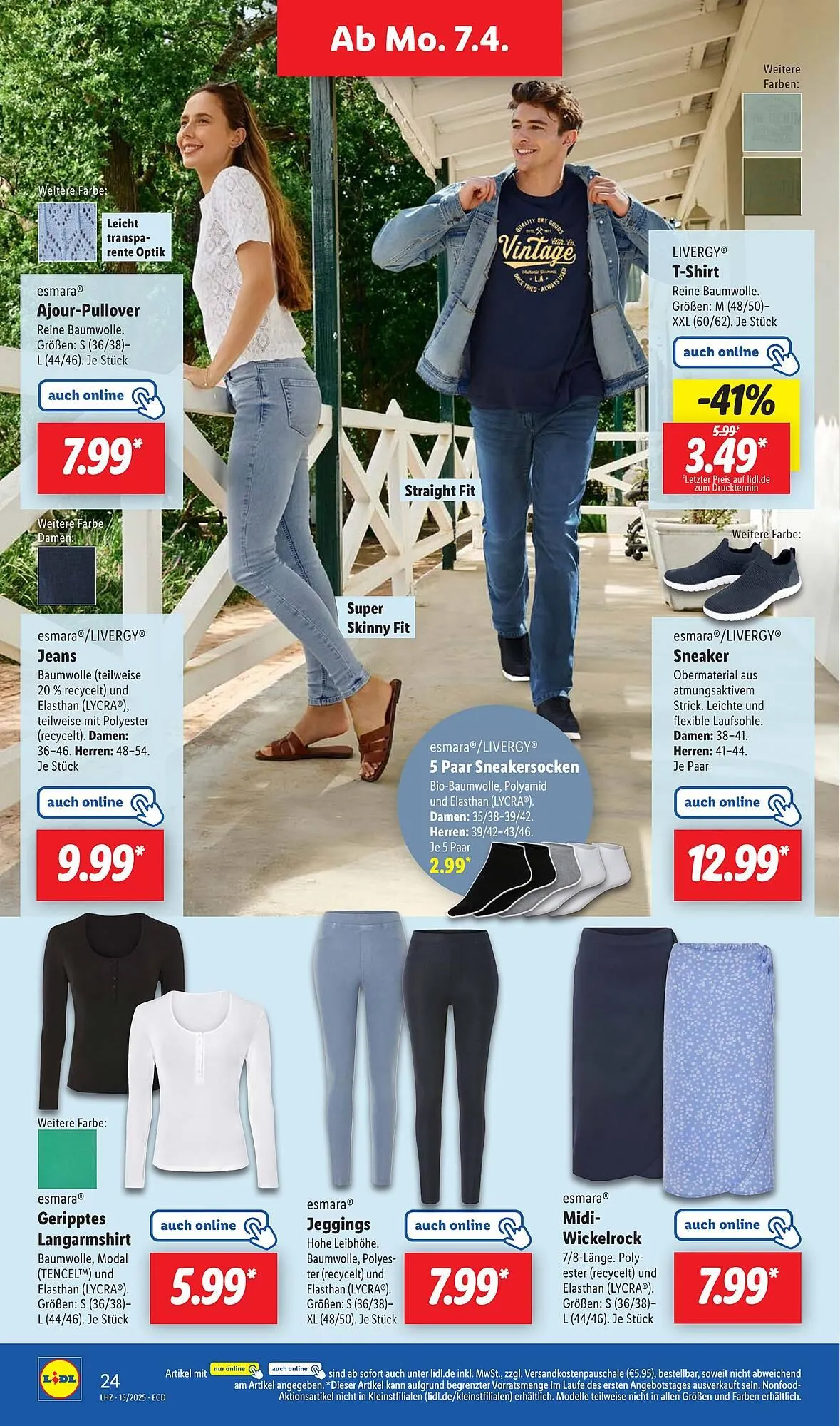 Lidl Prospekt von 7. April bis 12. April 2025 - Prospekt seite 38