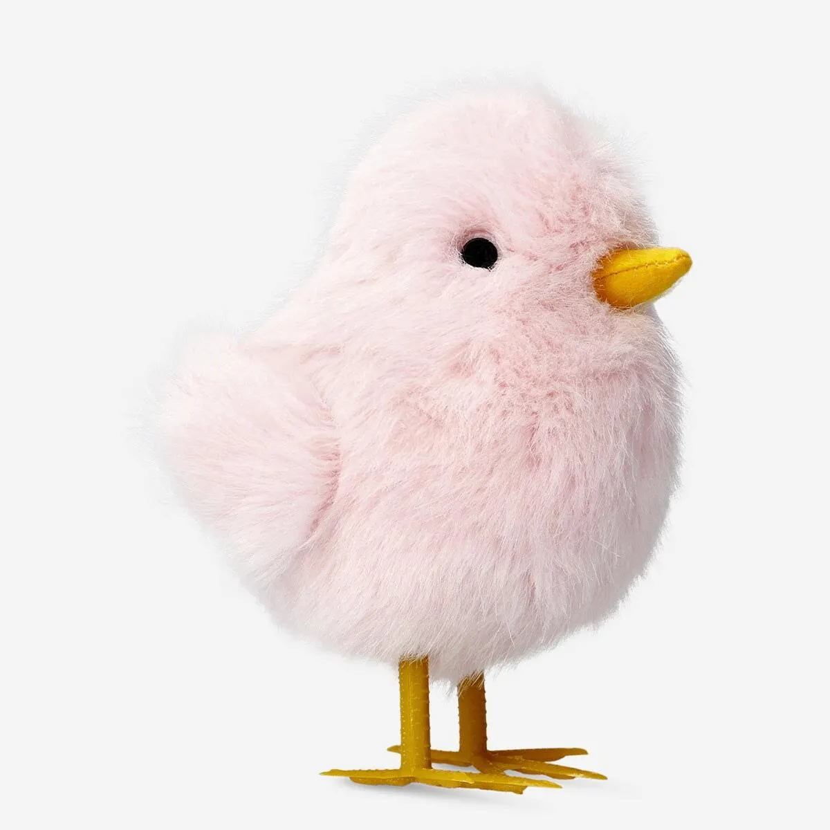 Easter chick with pink fur - large